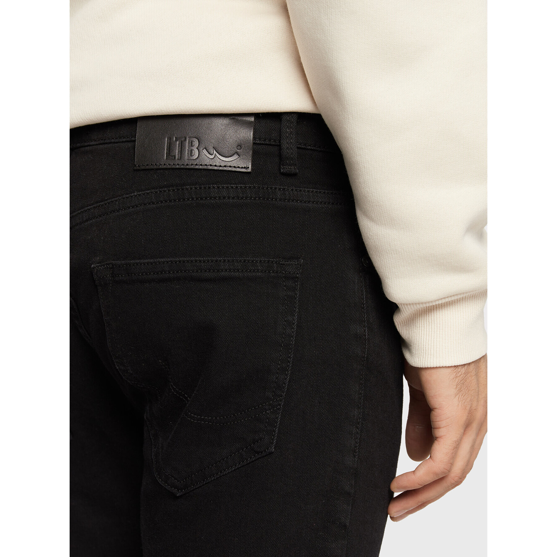 LTB Дънки Hollywood 51491 15256 Черен Straight Leg - Pepit.bg
