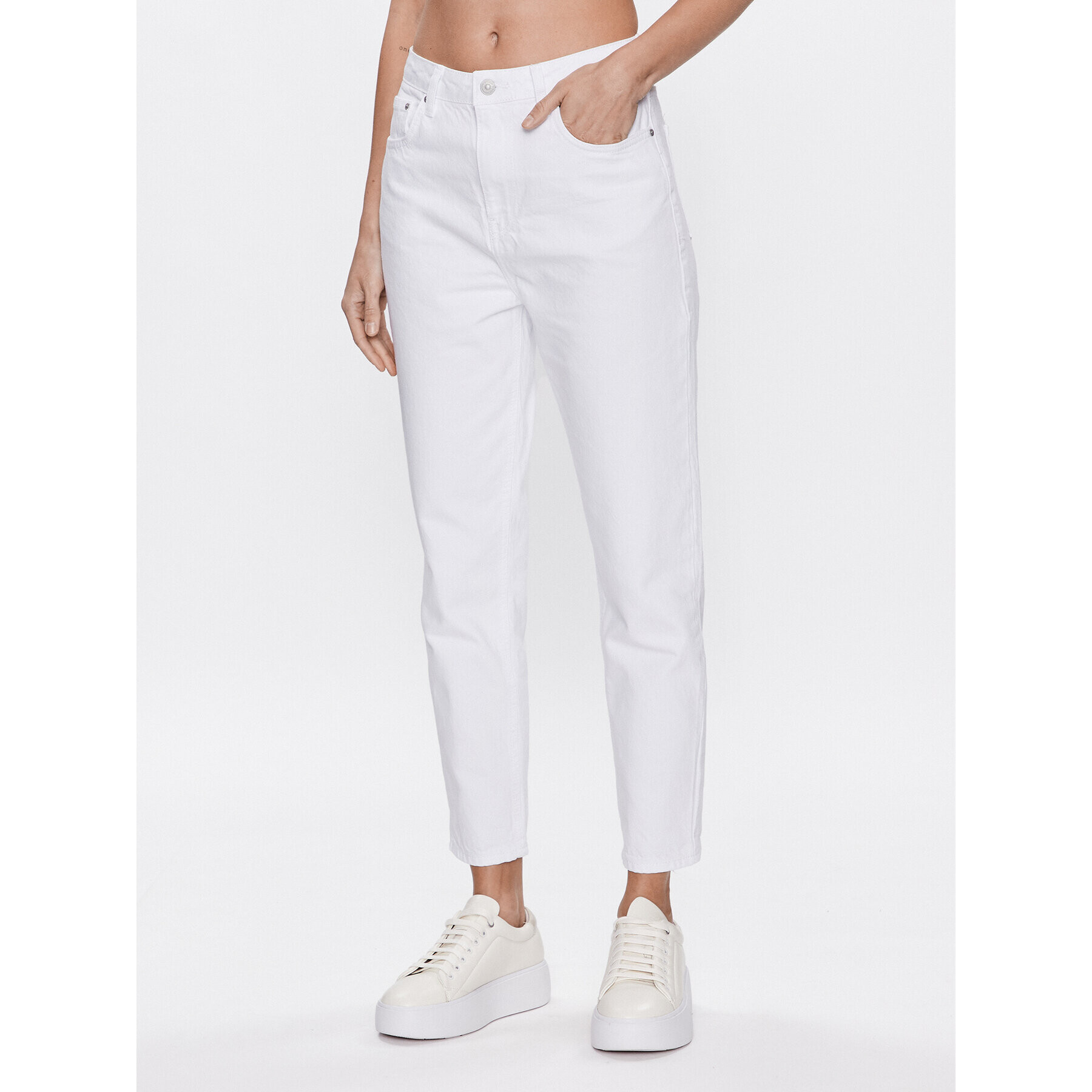 LTB Дънки Maggie X 51570 15371 Бял Slim Fit - Pepit.bg