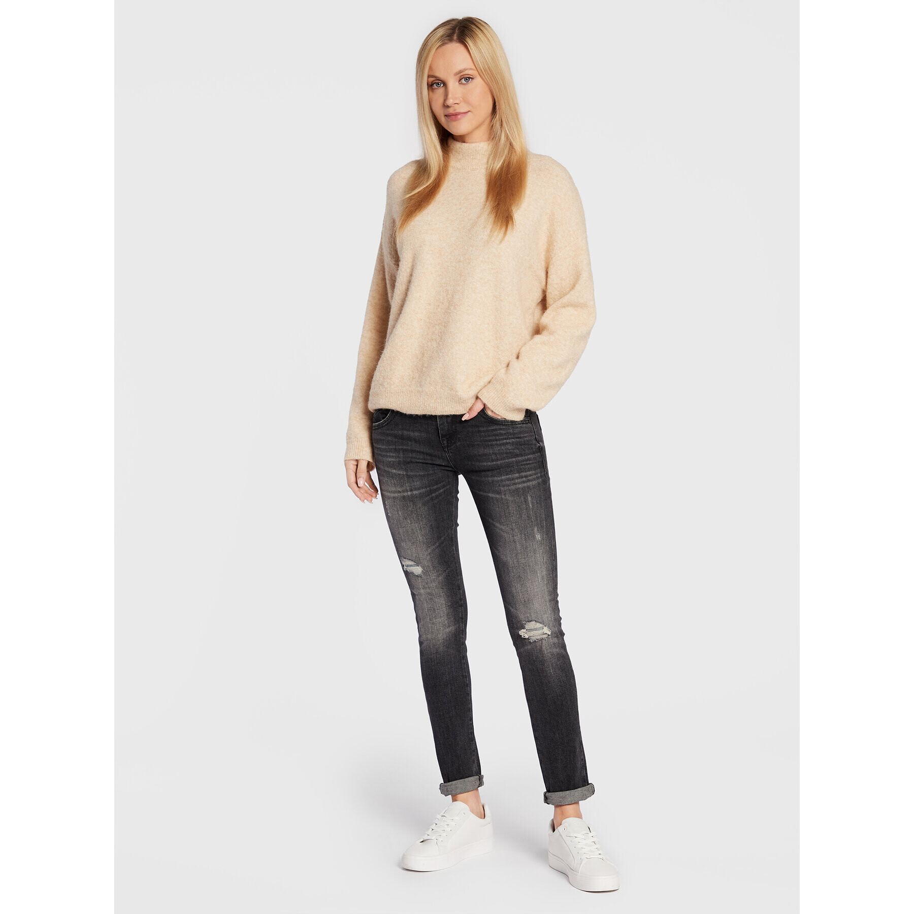 LTB Дънки Molly 51468 15200 Сив Super Slim Fit - Pepit.bg
