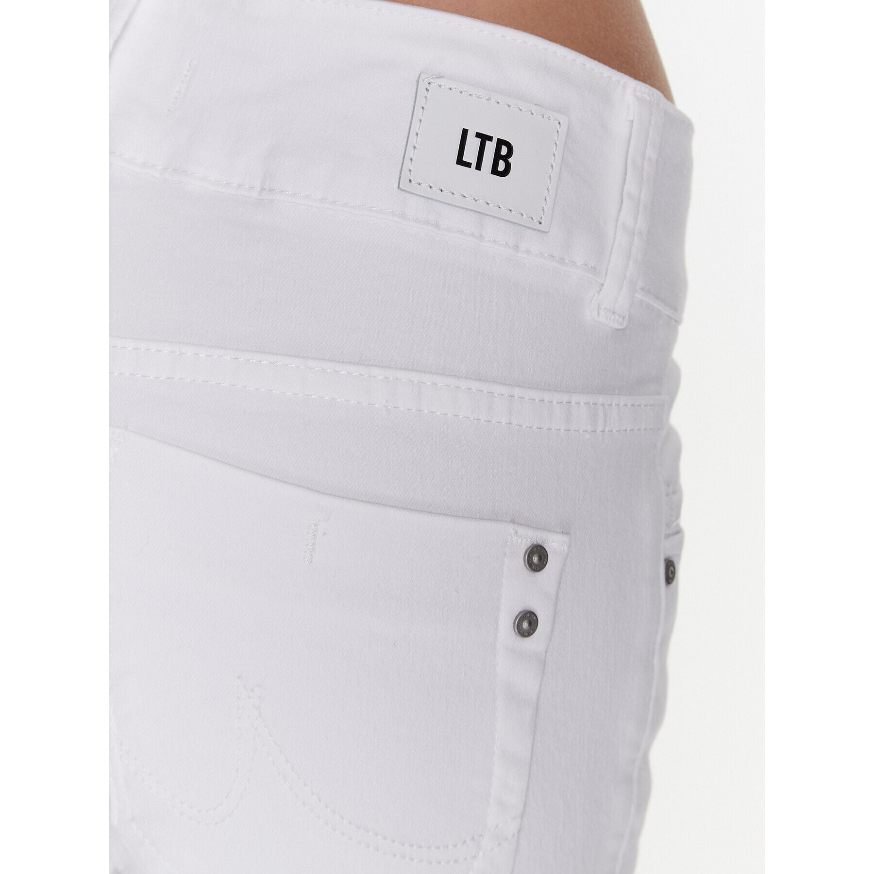 LTB Дънки Molly M 51468 14776 Бял Slim Fit - Pepit.bg