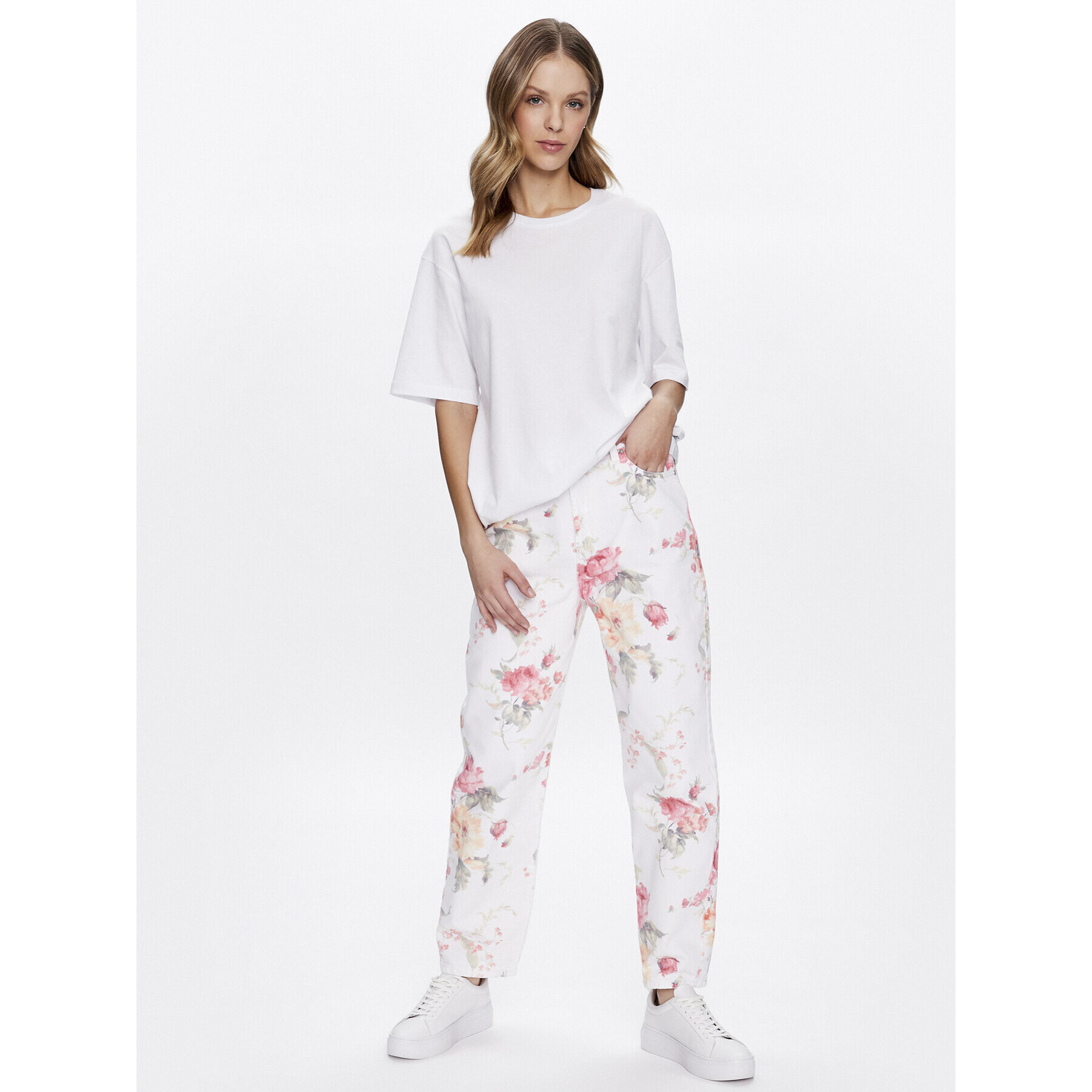 LTB Дънки Shena 51578 15361 Бял Slim Fit - Pepit.bg