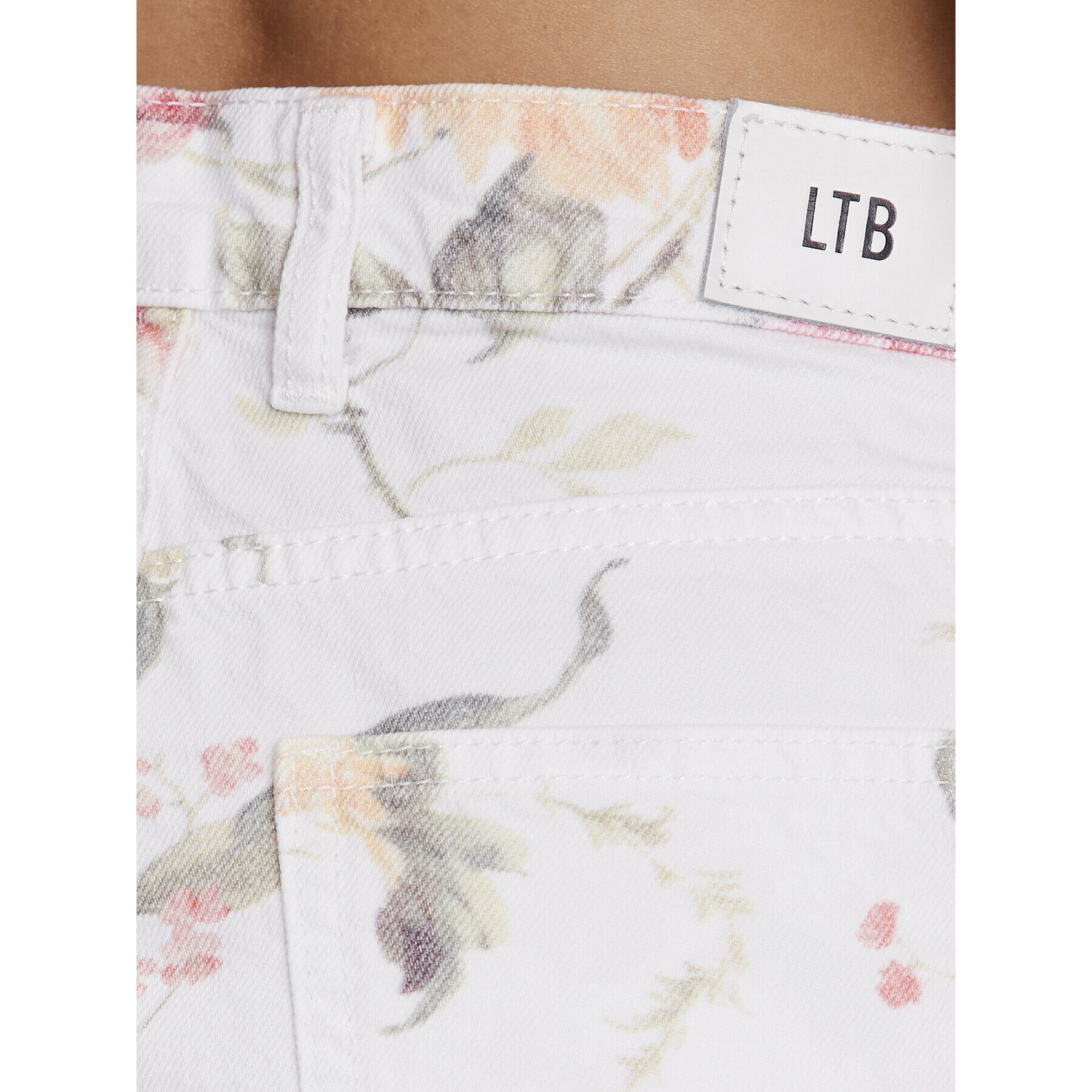 LTB Дънки Shena 51578 15361 Бял Slim Fit - Pepit.bg