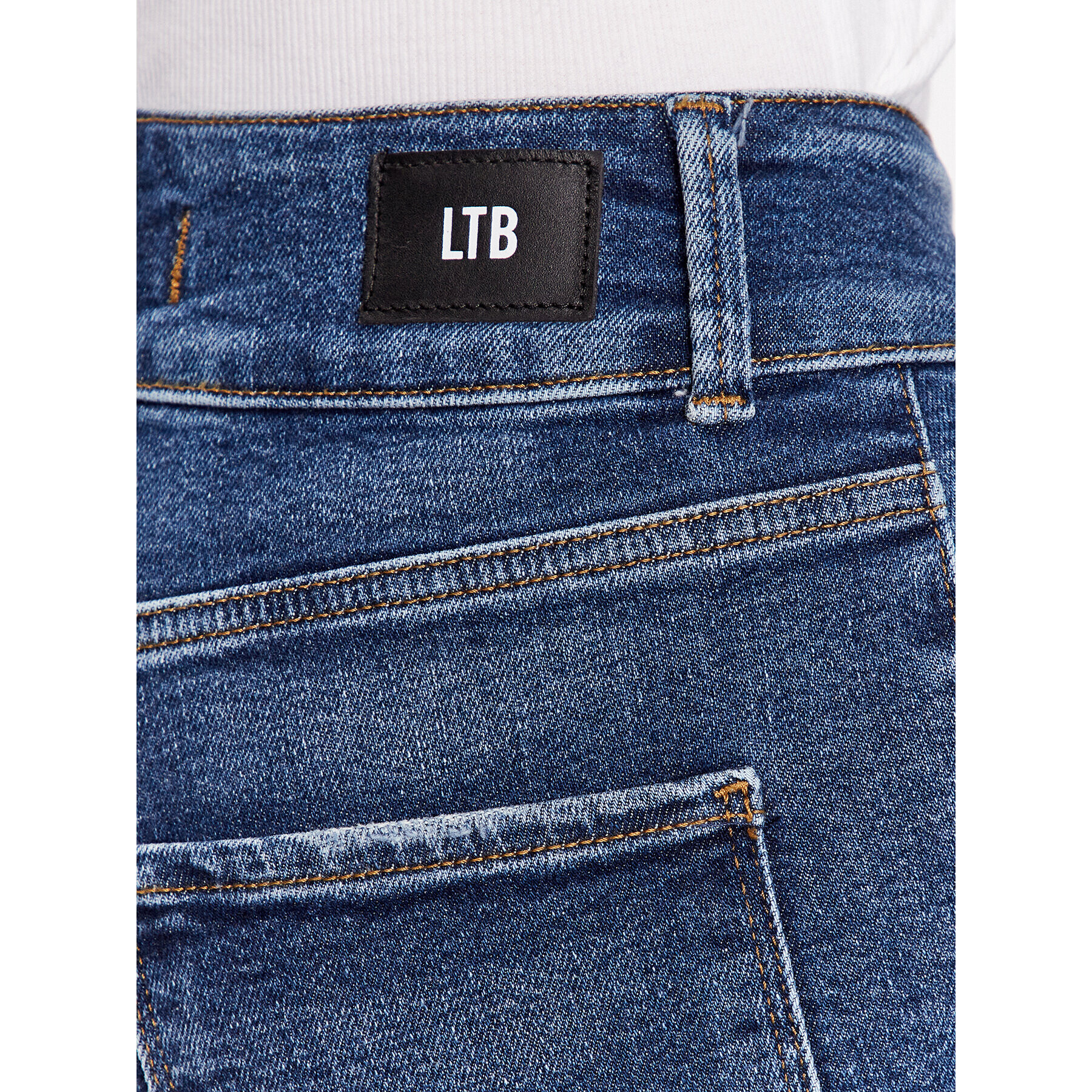 LTB Дънкови шорти Becky X 60645 15094 Син Slim Fit - Pepit.bg