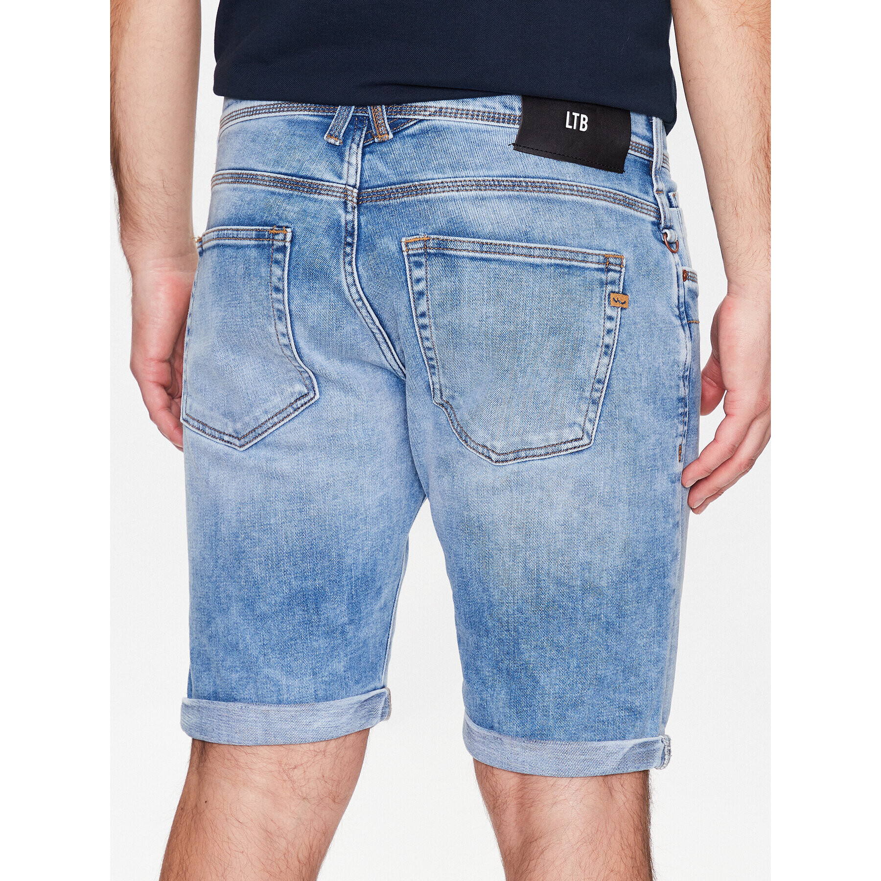 LTB Дънкови шорти Corvin 60487 14513 Син Regular Fit - Pepit.bg