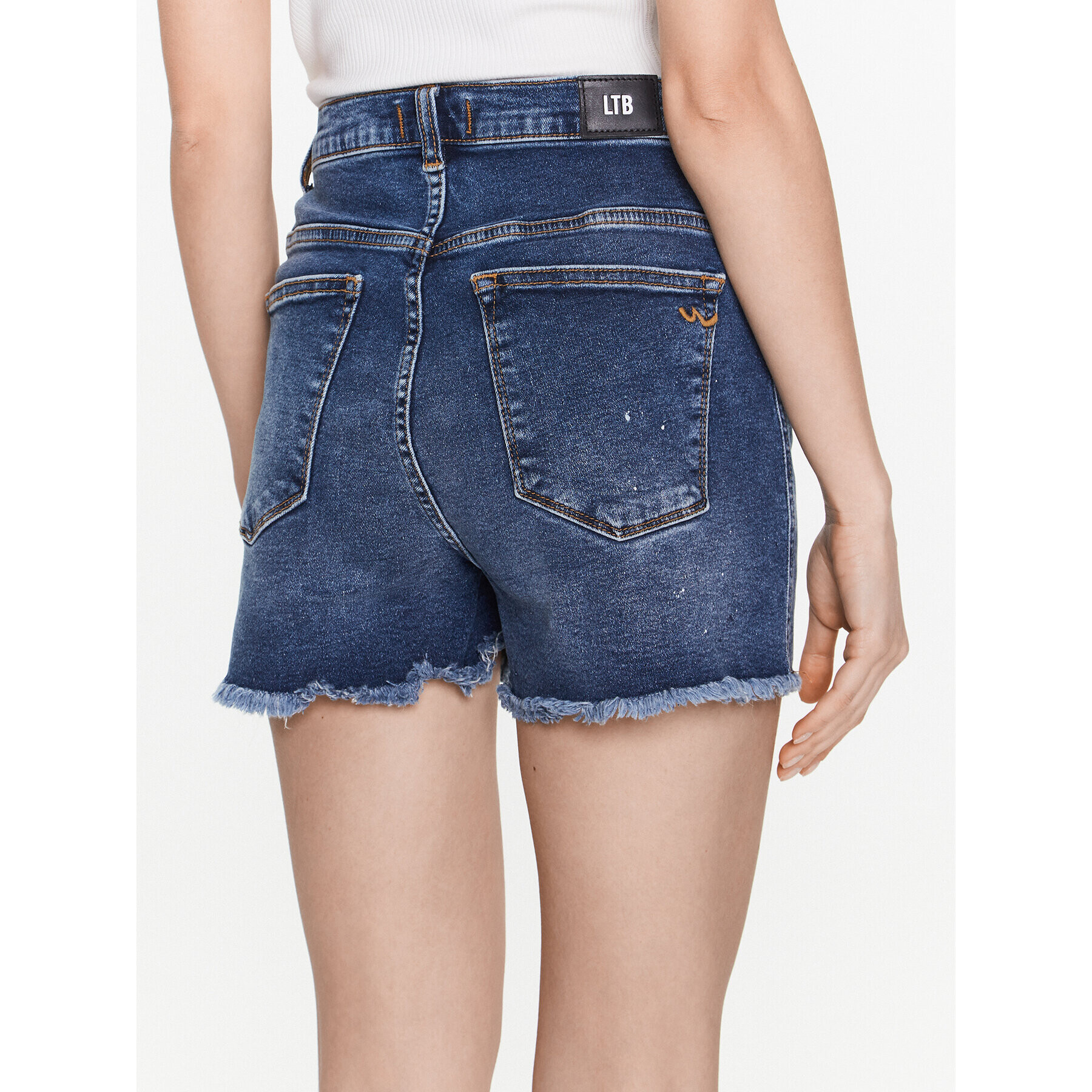 LTB Дънкови шорти Layla 60589 15386 Тъмносин Regular Fit - Pepit.bg