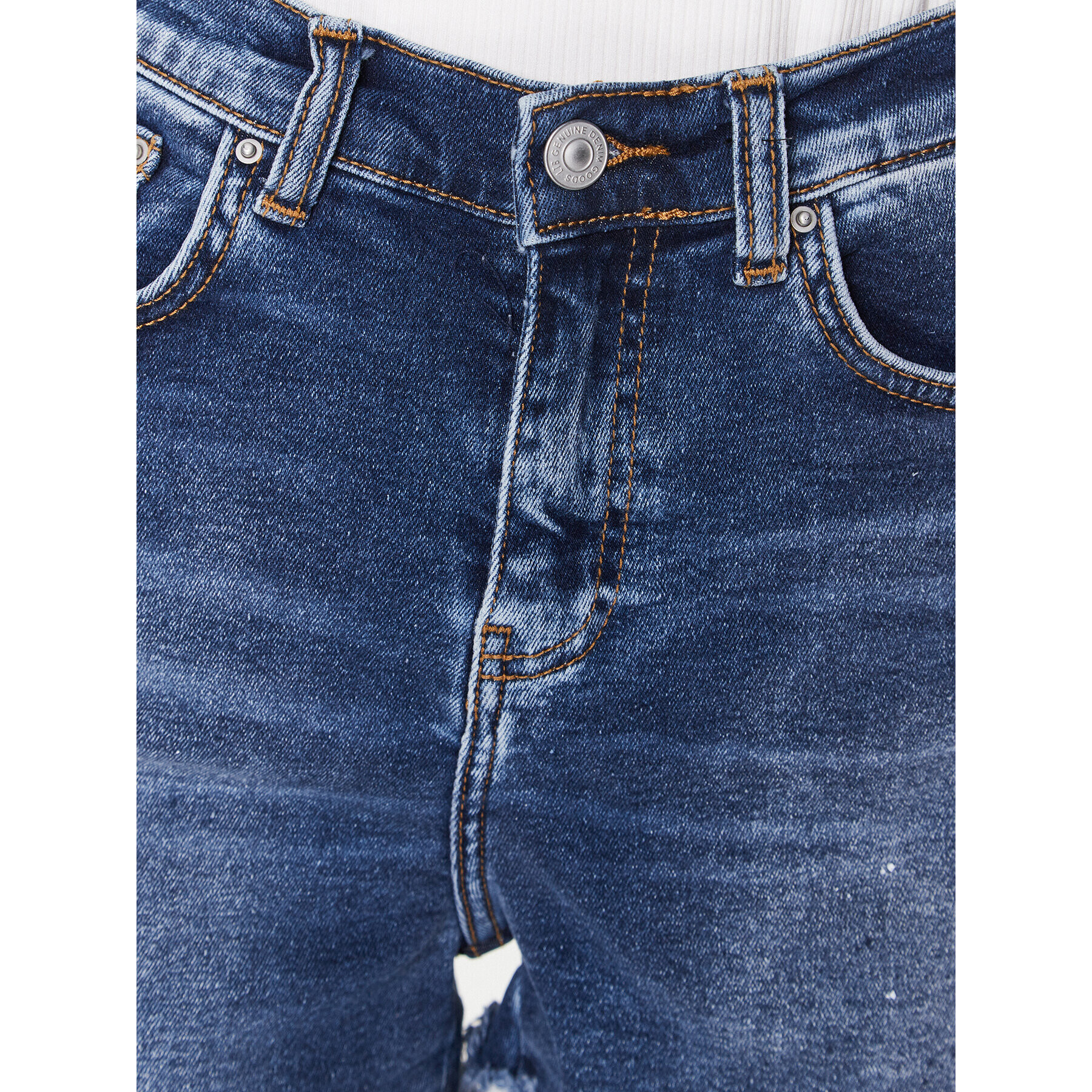 LTB Дънкови шорти Layla 60589 15386 Тъмносин Regular Fit - Pepit.bg