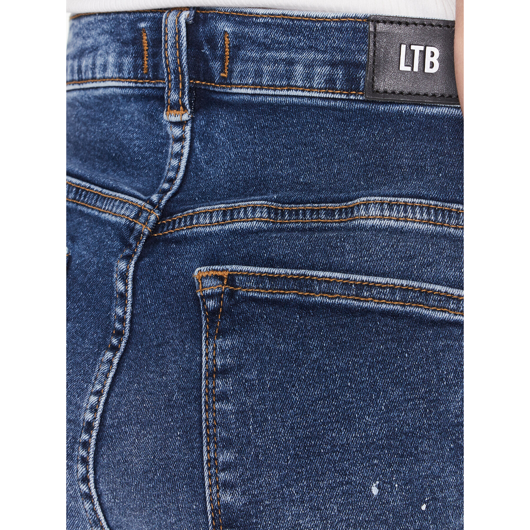 LTB Дънкови шорти Layla 60589 15386 Тъмносин Regular Fit - Pepit.bg