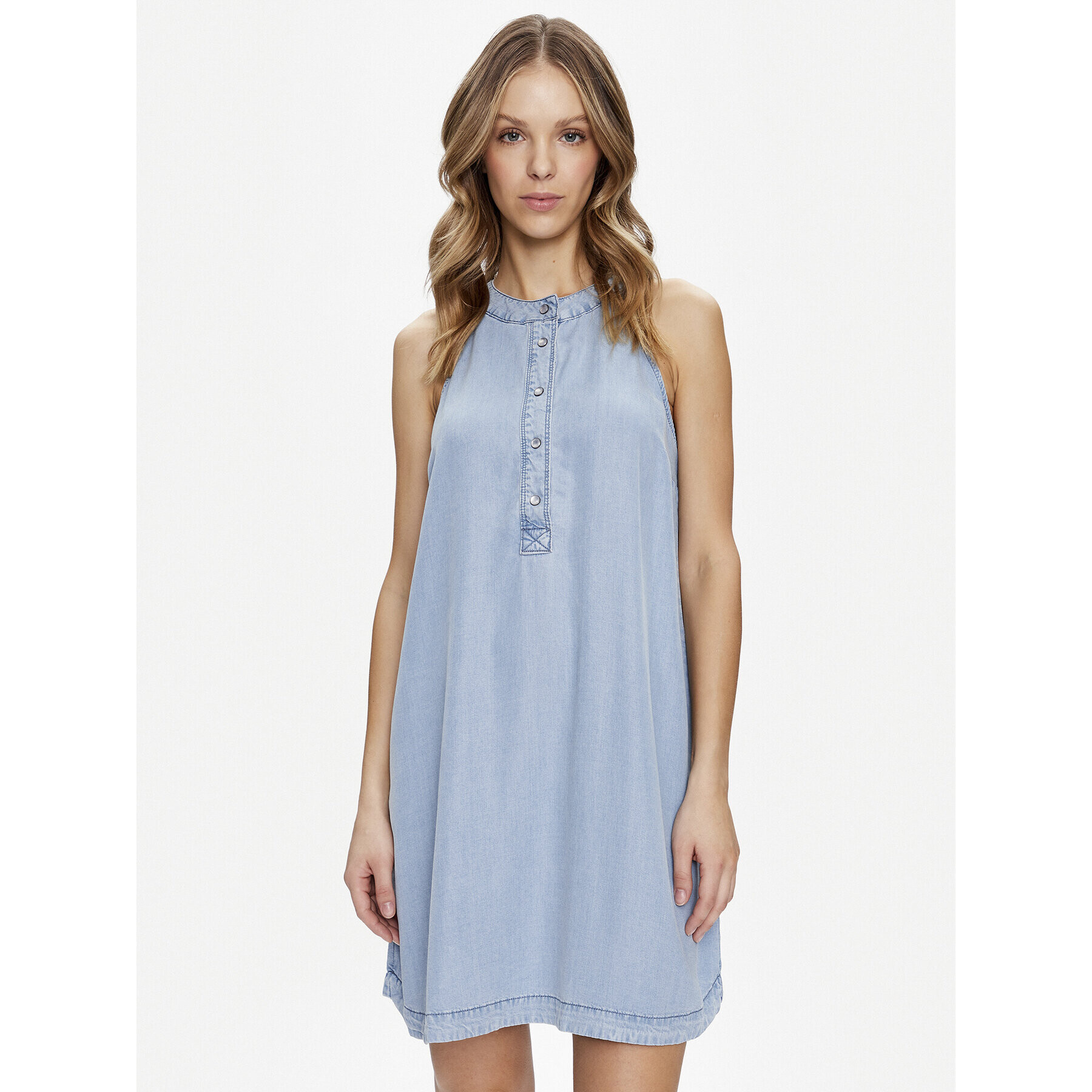 LTB Ежедневна рокля Lela 61052 13873 Син Regular Fit - Pepit.bg