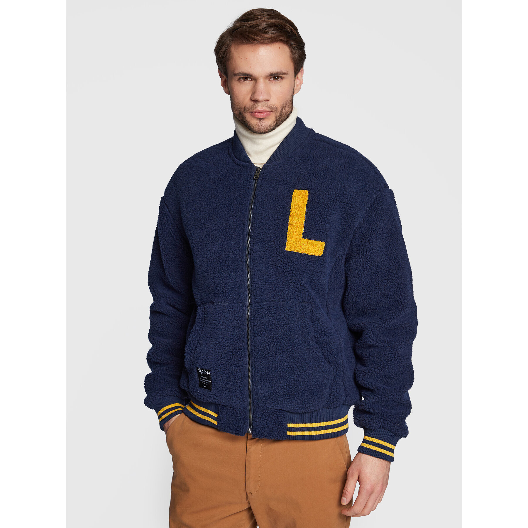 LTB Яке бомбър Hecata 48019 25018 Тъмносин Regular Fit - Pepit.bg
