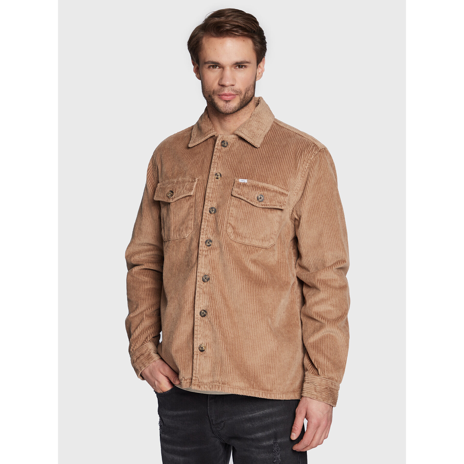 LTB Преходно яке Yaloho 49030 25073 Кафяв Regular Fit - Pepit.bg