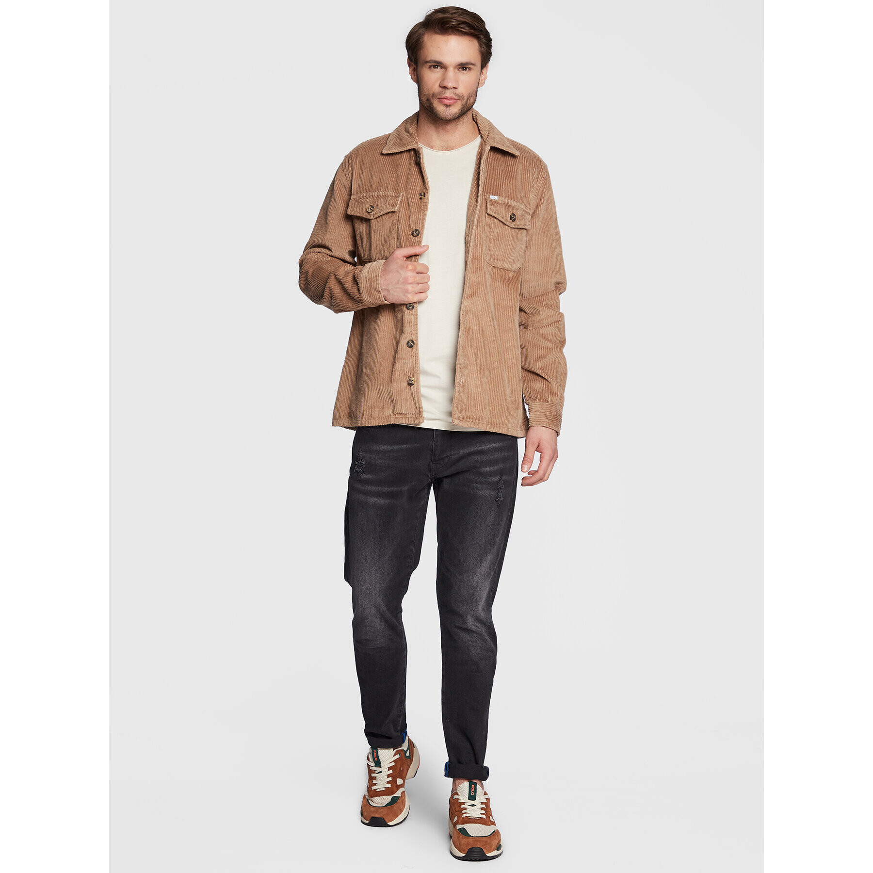 LTB Преходно яке Yaloho 49030 25073 Кафяв Regular Fit - Pepit.bg