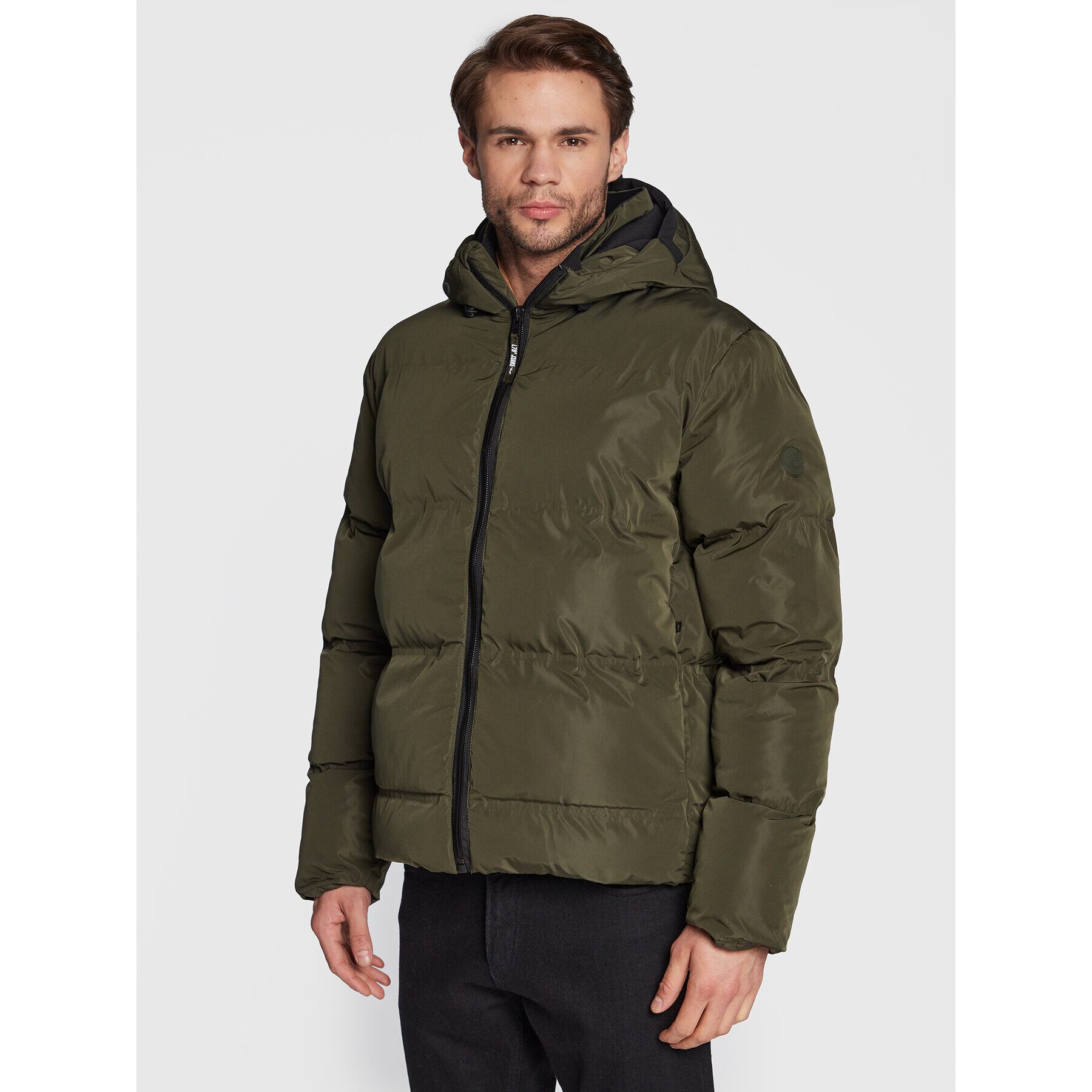 LTB Пухено яке Zayodo 48036 25018 Зелен Regular Fit - Pepit.bg