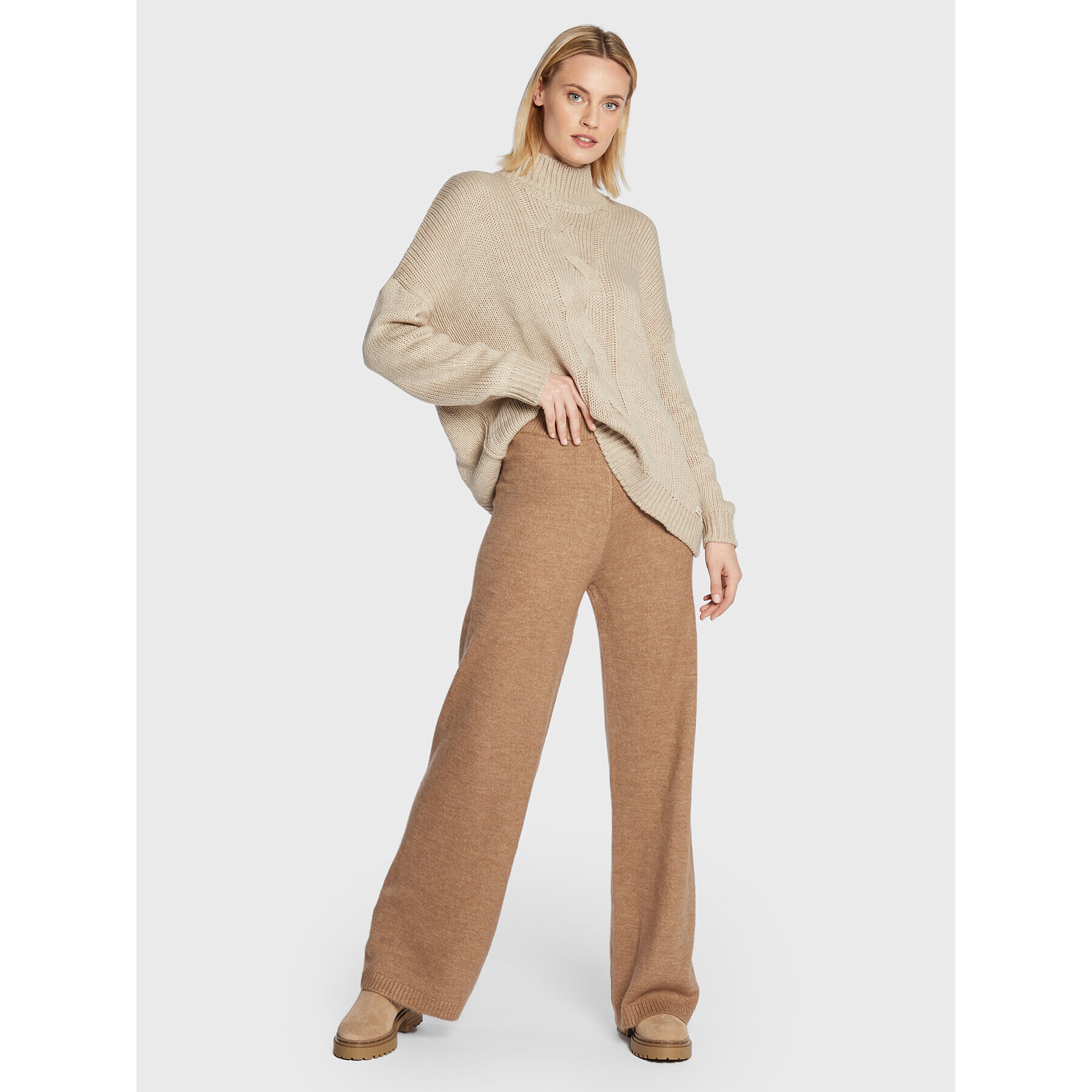 LTB Пуловер Meyogo 10042 51162 Бежов Relaxed Fit - Pepit.bg