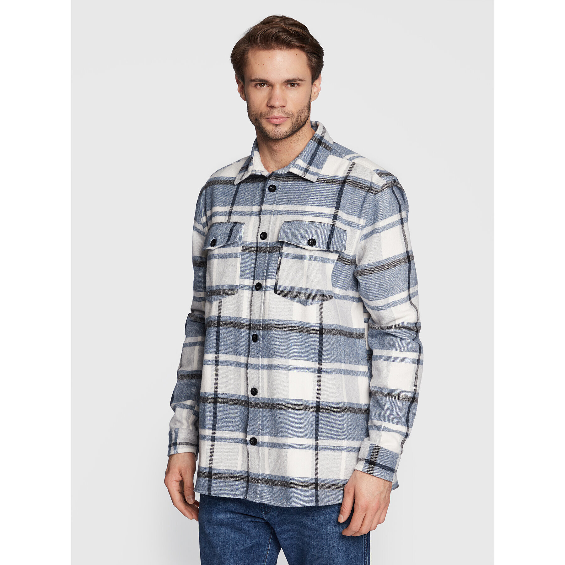 LTB Риза Cinik 49012 25085 Син Regular Fit - Pepit.bg
