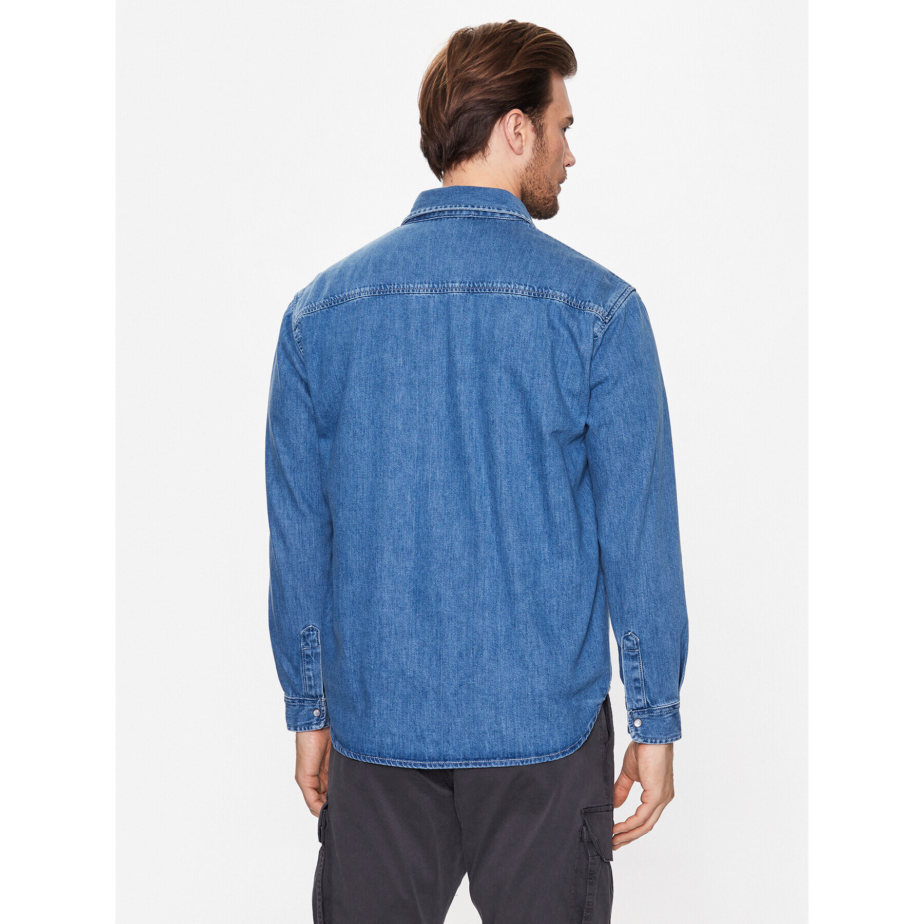 LTB Риза Jason 61018 15446 Син Regular Fit - Pepit.bg