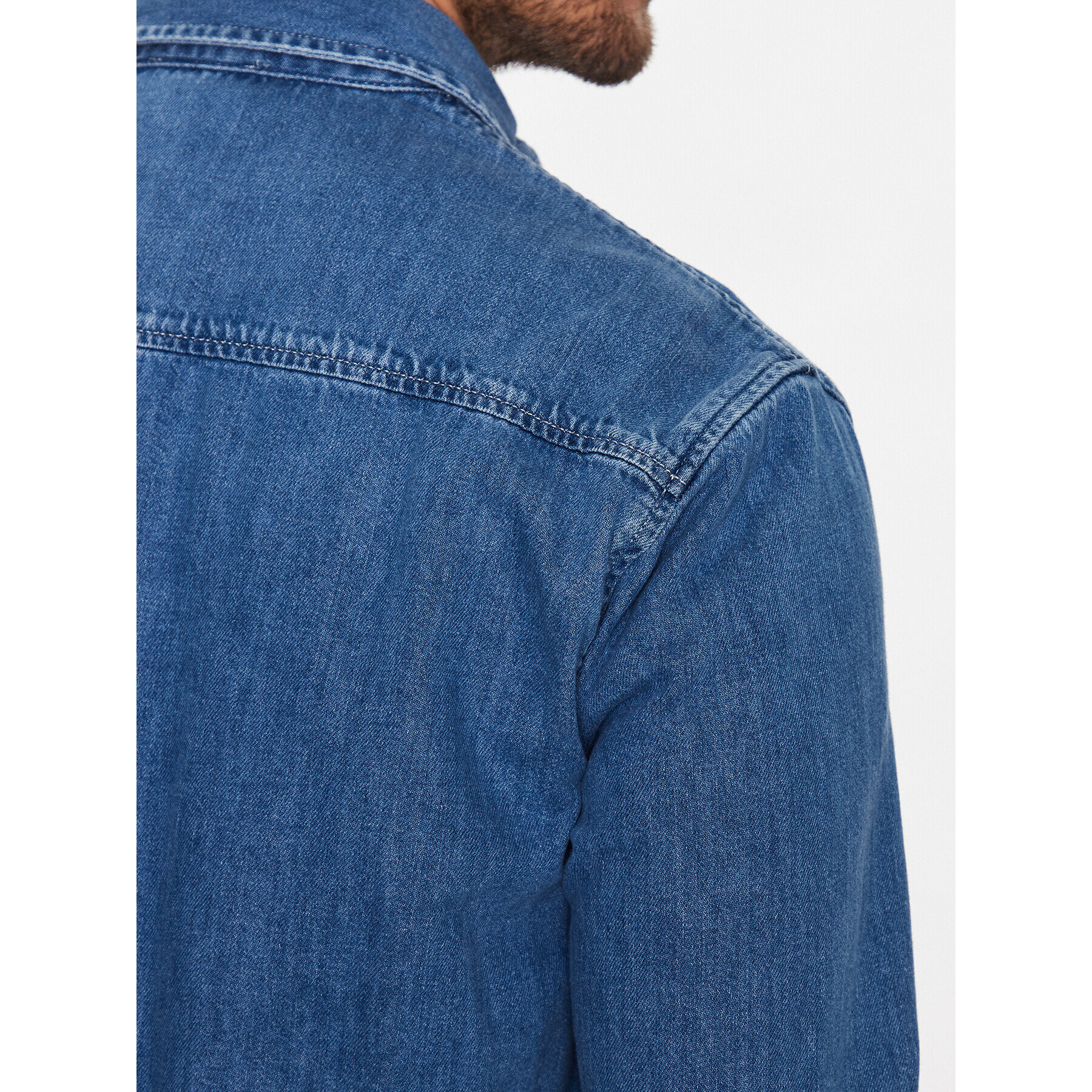 LTB Риза Jason 61018 15446 Син Regular Fit - Pepit.bg