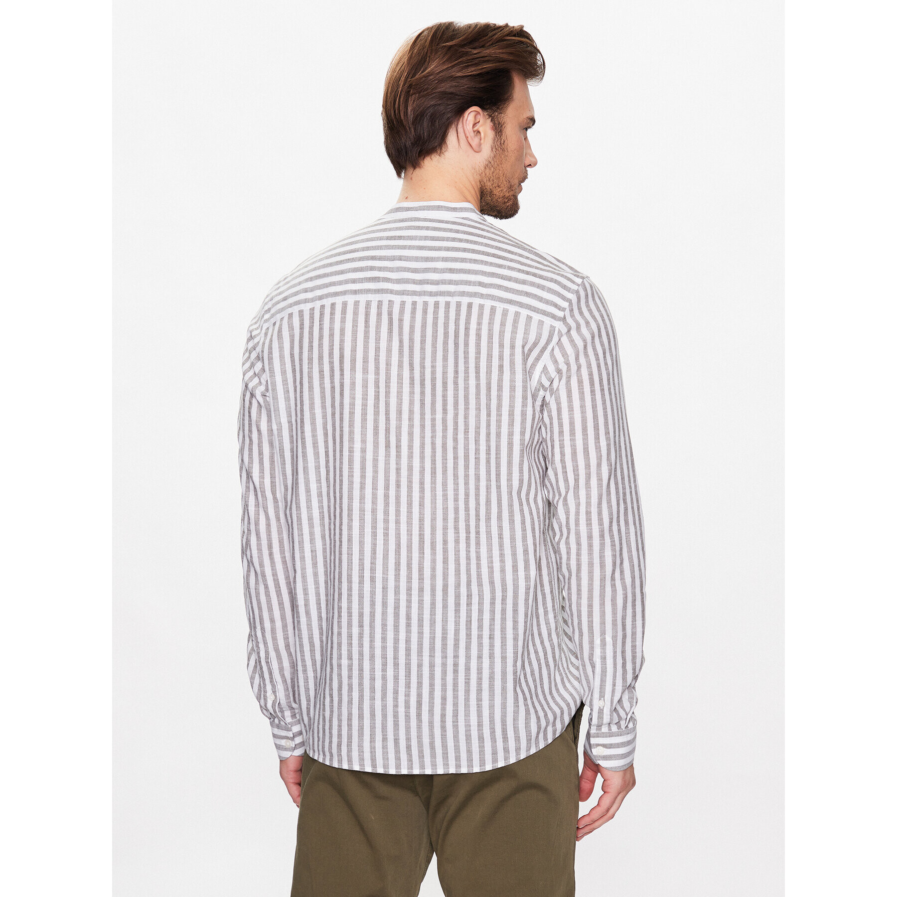 LTB Риза Sisora 49070 25008 Сив Regular Fit - Pepit.bg