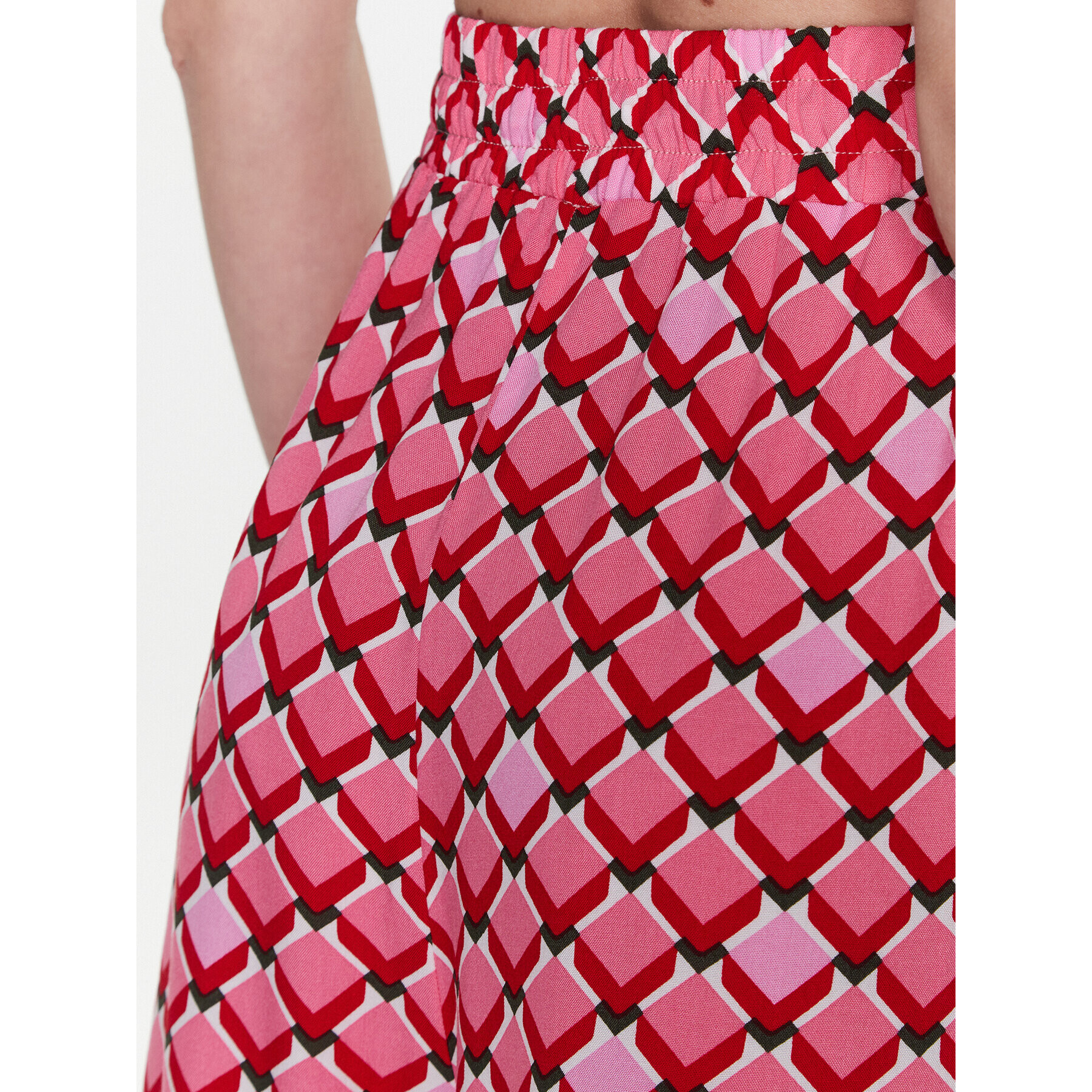 LTB Шорти от плат Tidere 41002 25014 Розов Regular Fit - Pepit.bg