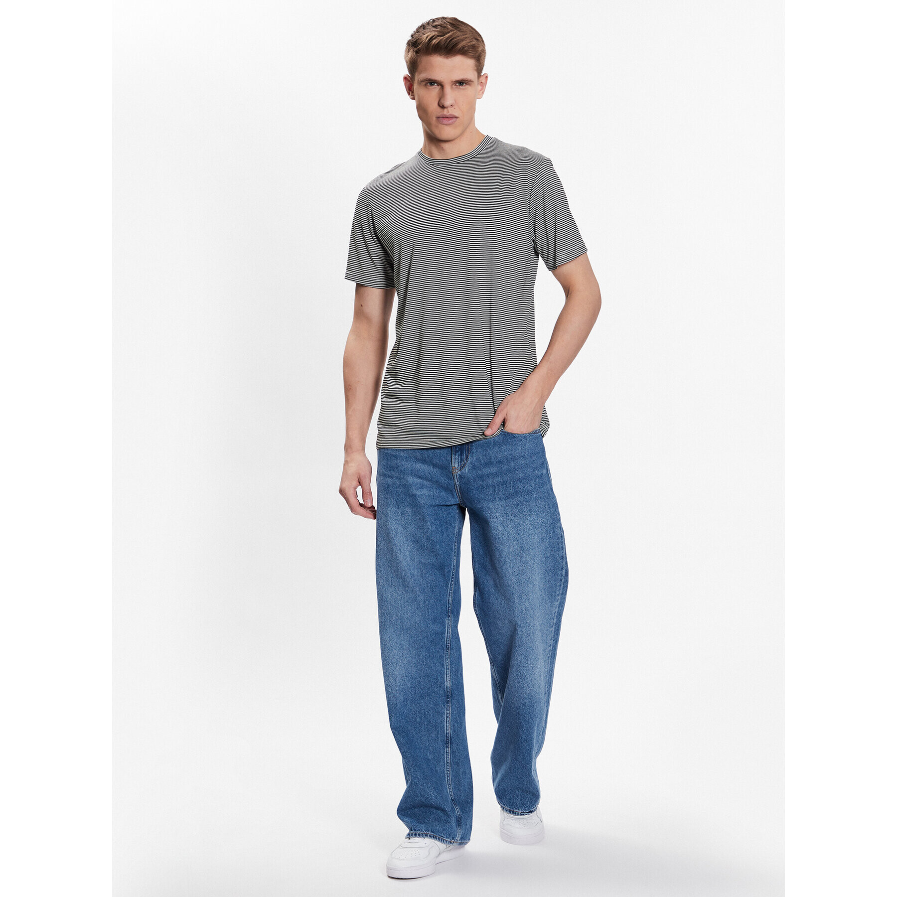 LTB Тишърт Gedoto 84004 Черен Regular Fit - Pepit.bg