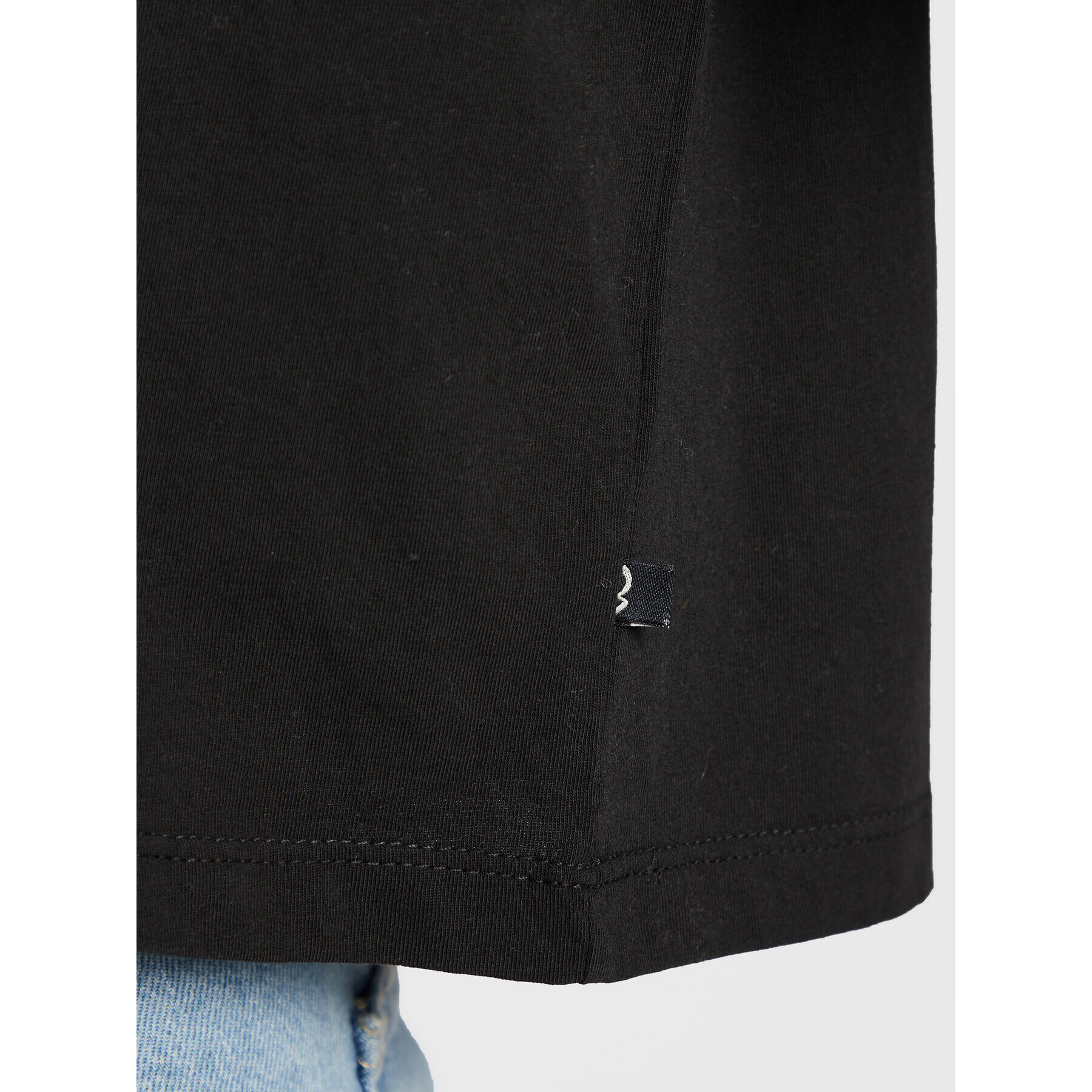 LTB Тишърт Lelole 80047 6481 Черен Regular Fit - Pepit.bg
