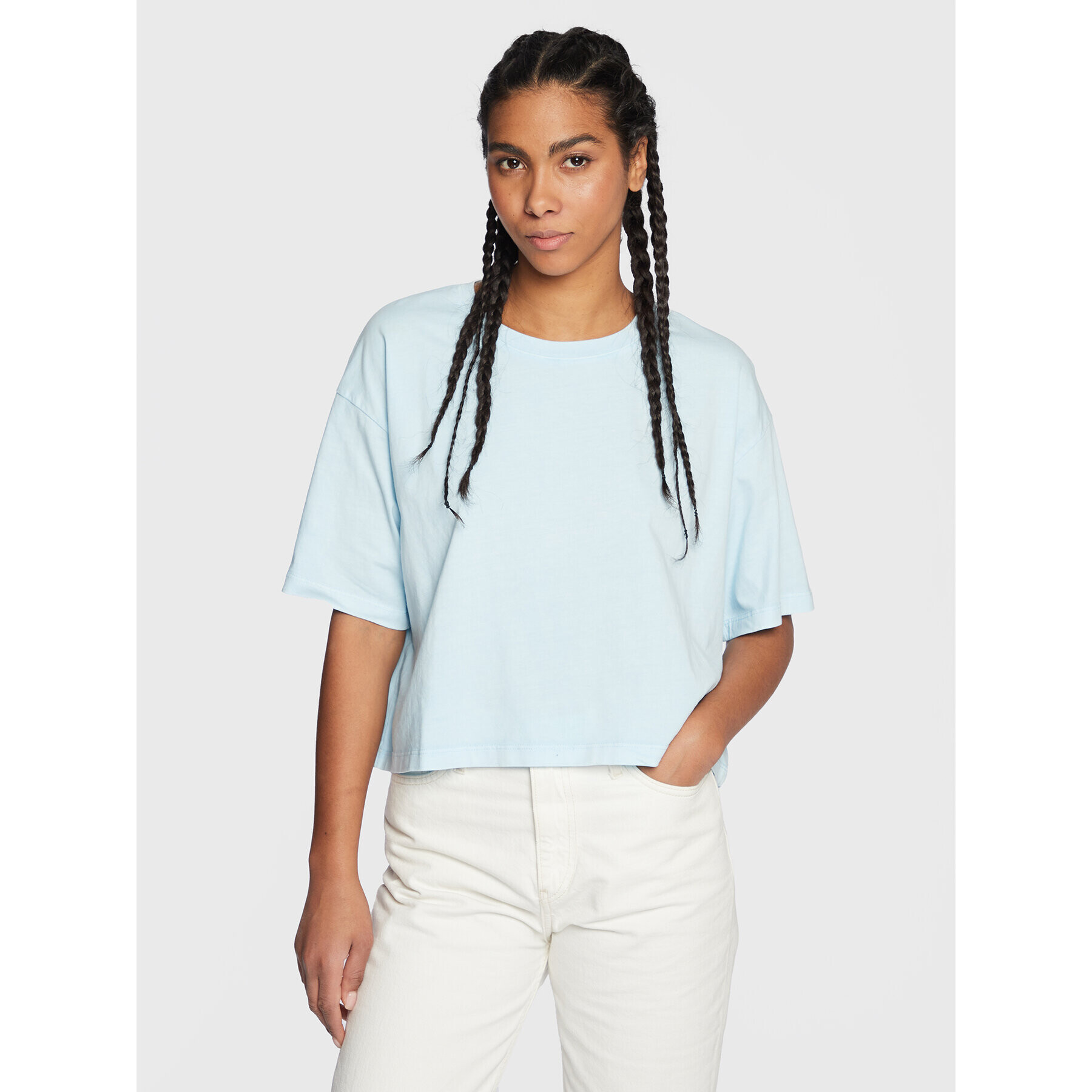 LTB Тишърт Lelole 80047 6481 Син Regular Fit - Pepit.bg