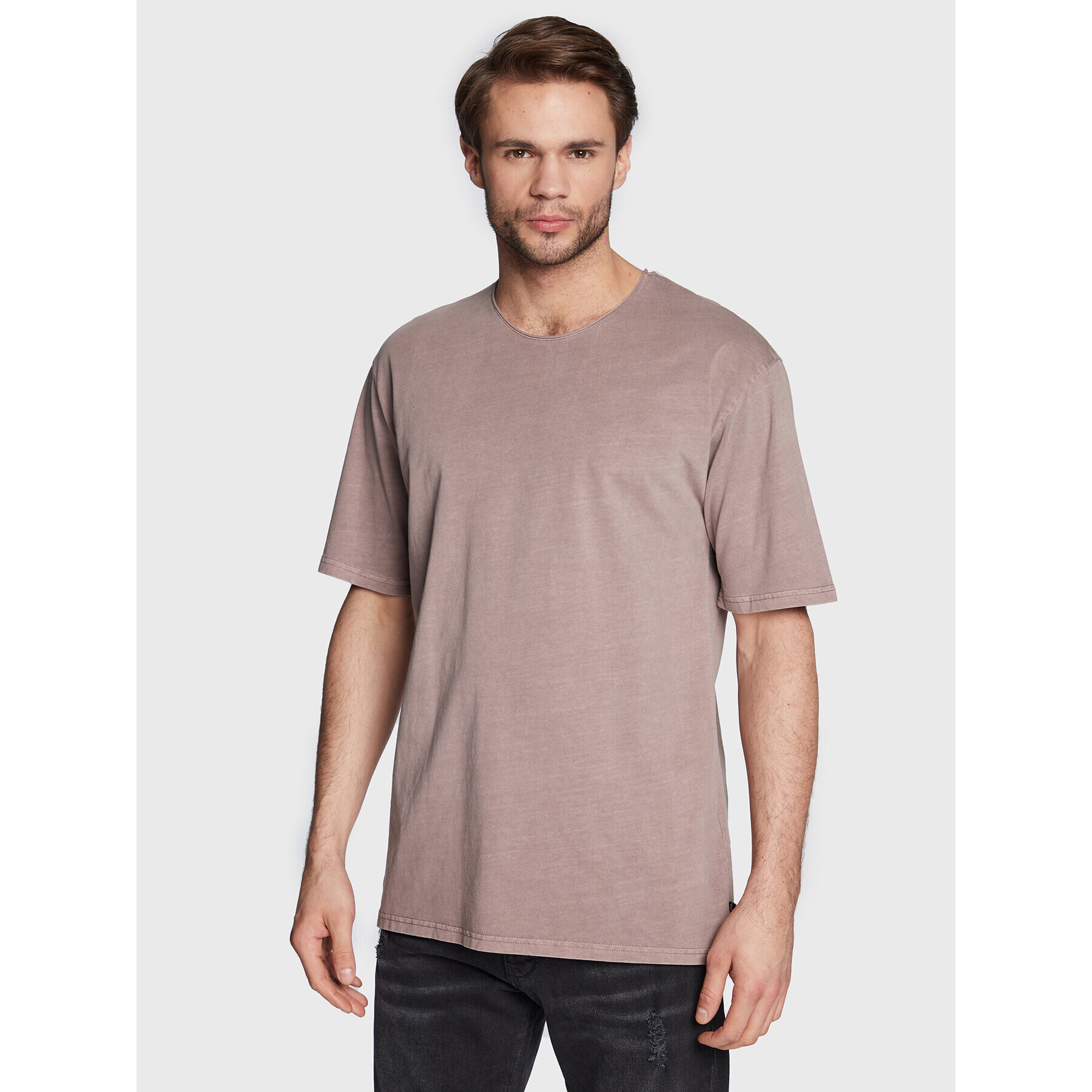 LTB Тишърт Mikolo 84025 6089 Виолетов Regular Fit - Pepit.bg