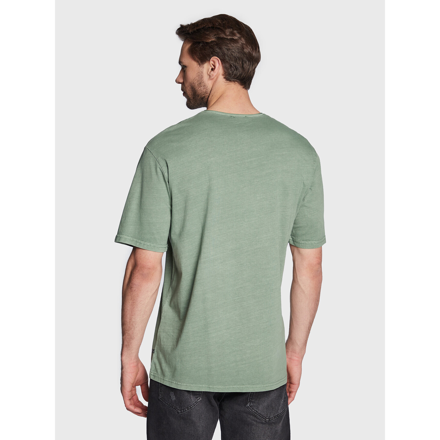 LTB Тишърт Mikolo 84025 6089 Зелен Regular Fit - Pepit.bg