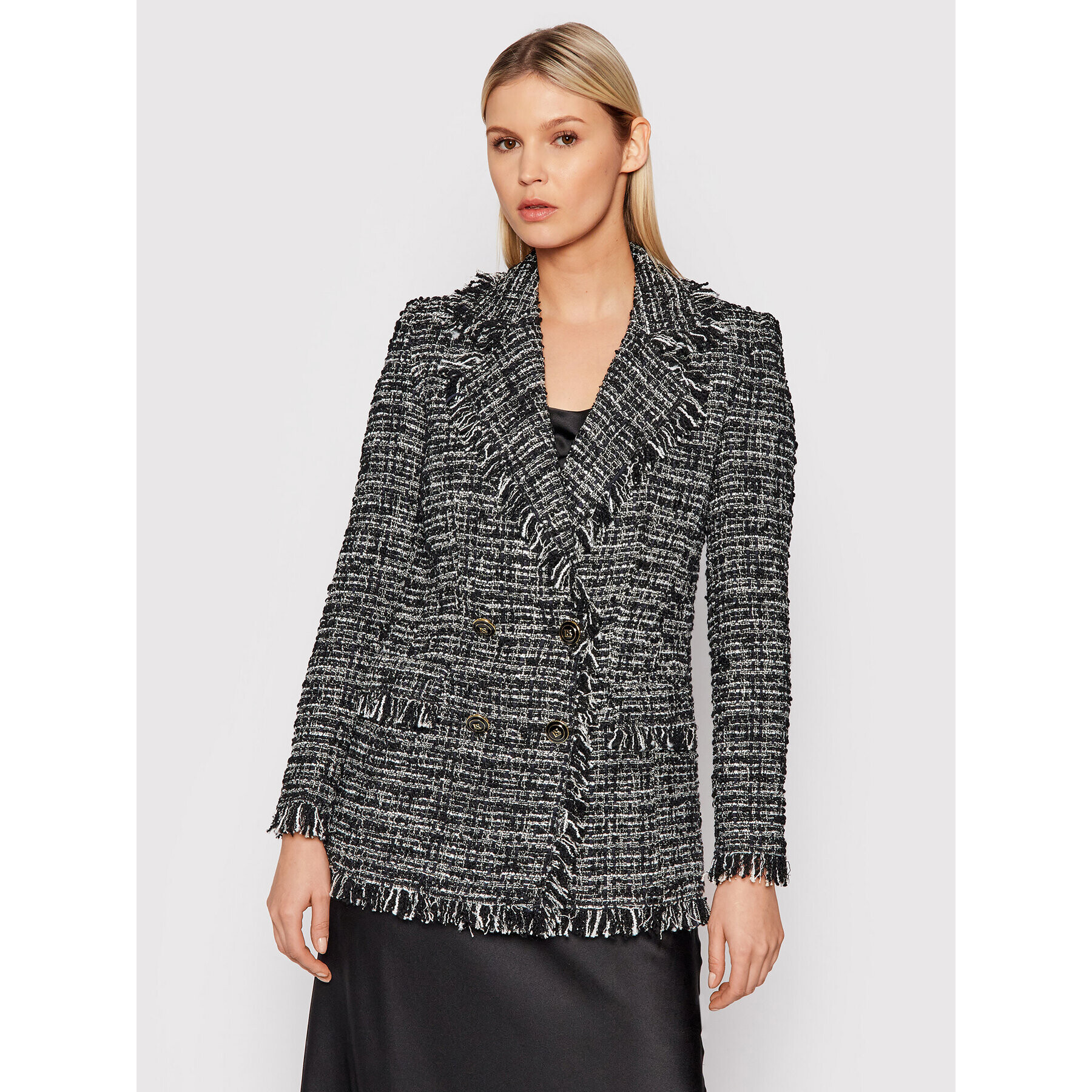 Luisa Spagnoli Сако Sempre 538462 Черен Regular Fit - Pepit.bg