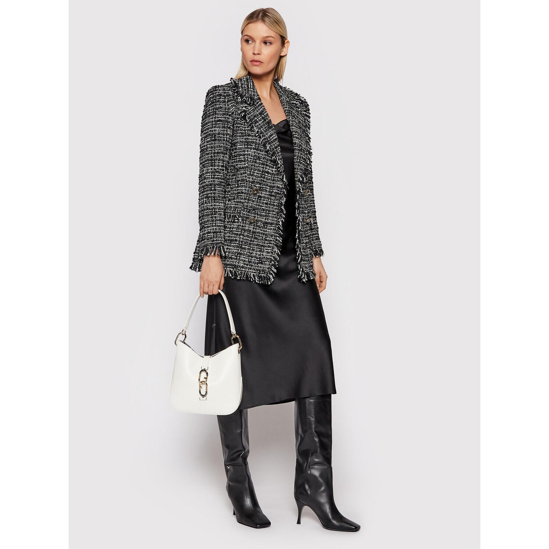 Luisa Spagnoli Сако Sempre 538462 Черен Regular Fit - Pepit.bg