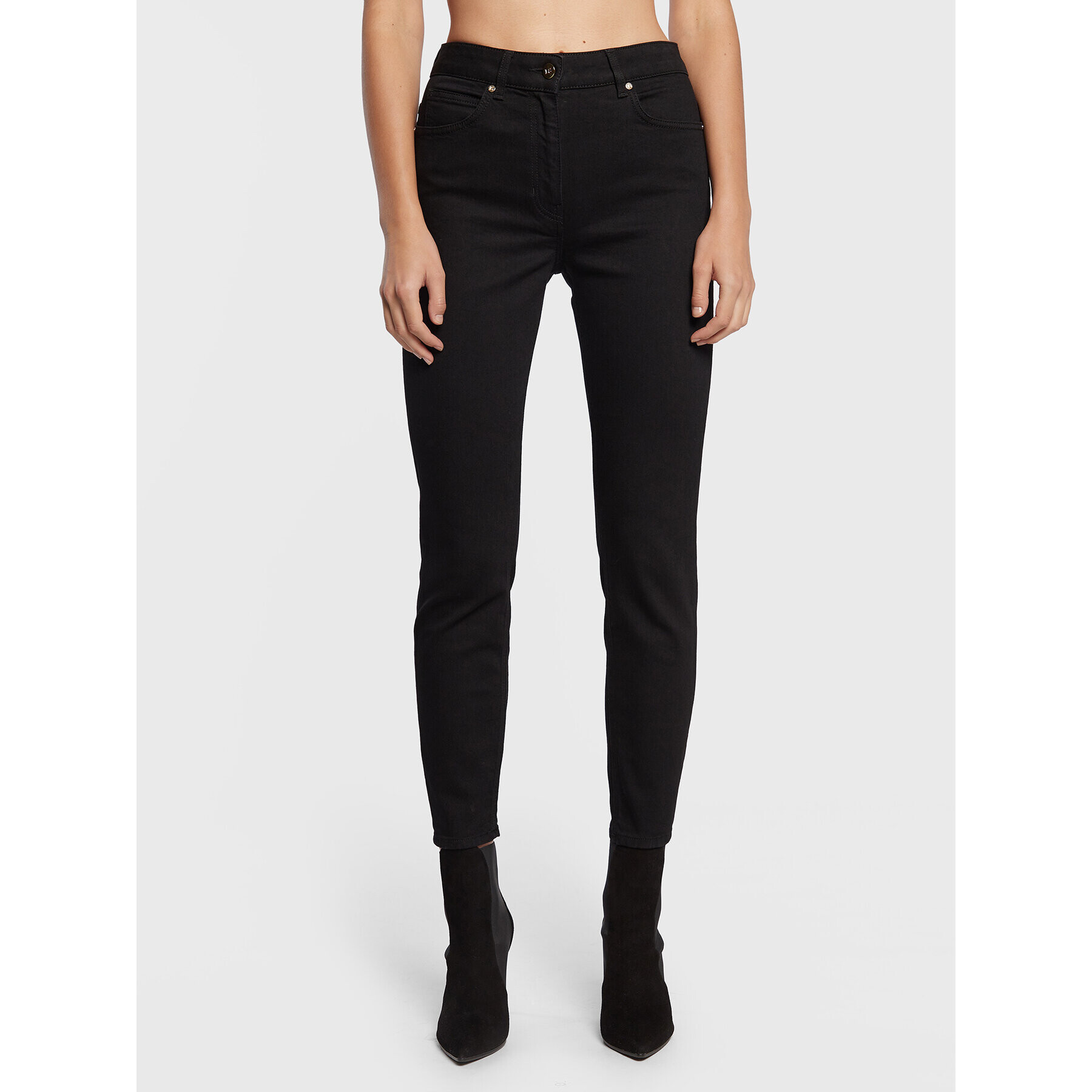 Luisa Spagnoli Дънки Opra 5393103 Черен Close Fit - Pepit.bg