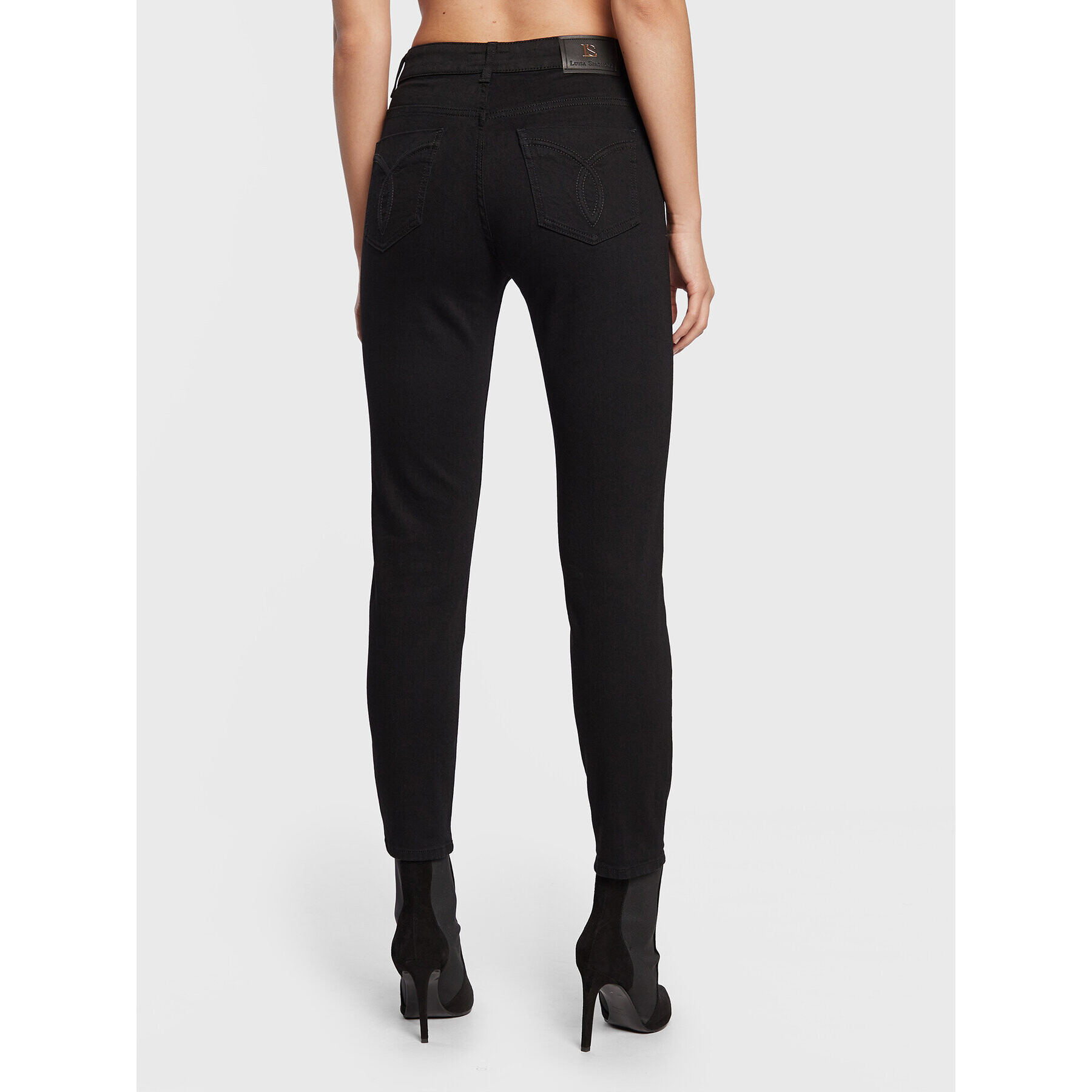 Luisa Spagnoli Дънки Opra 5393103 Черен Close Fit - Pepit.bg