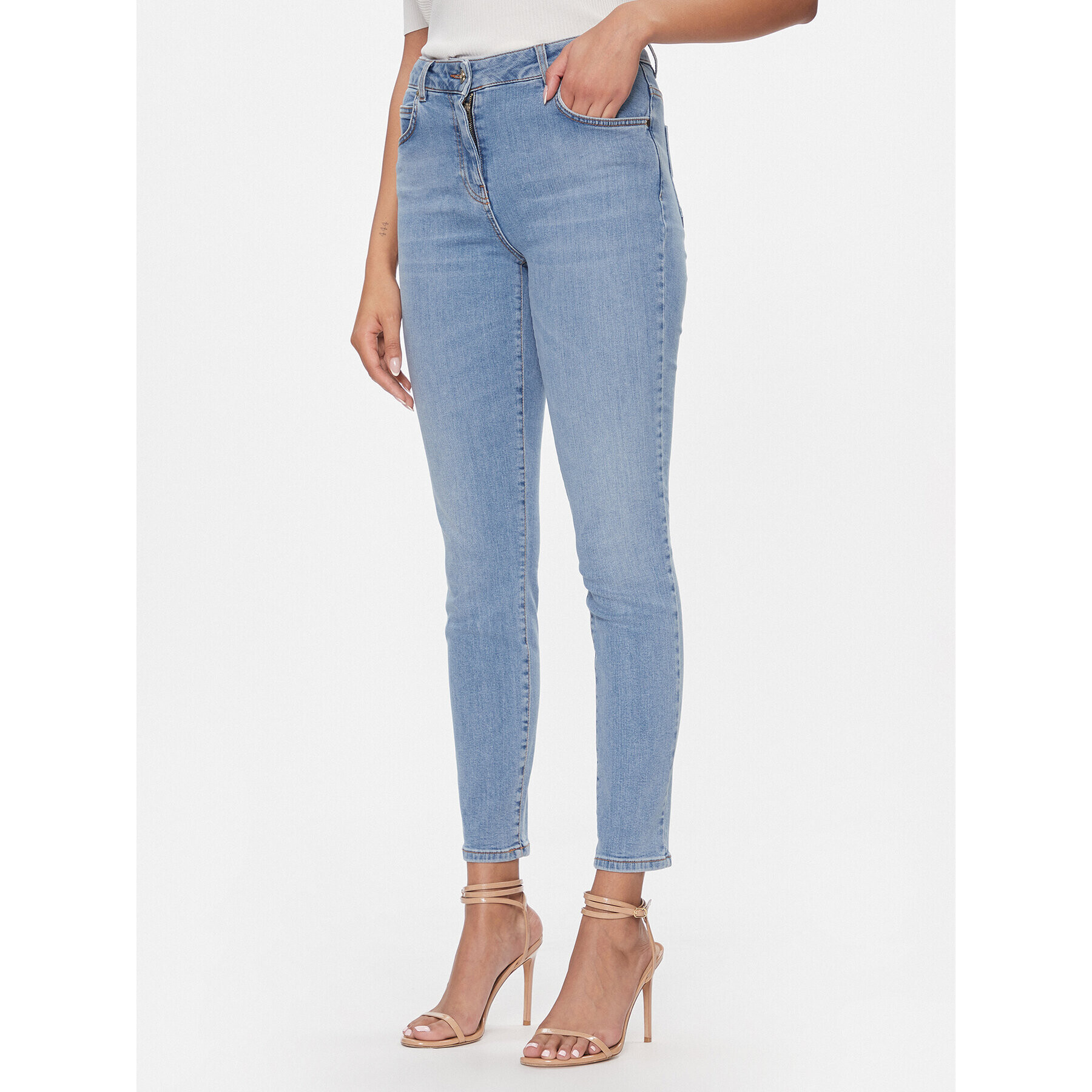 Luisa Spagnoli Дънки Ottuso A 540971 Син Slim Fit - Pepit.bg