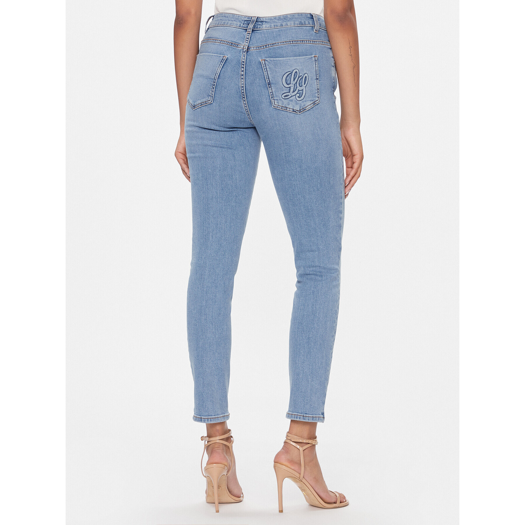 Luisa Spagnoli Дънки Ottuso A 540971 Син Slim Fit - Pepit.bg