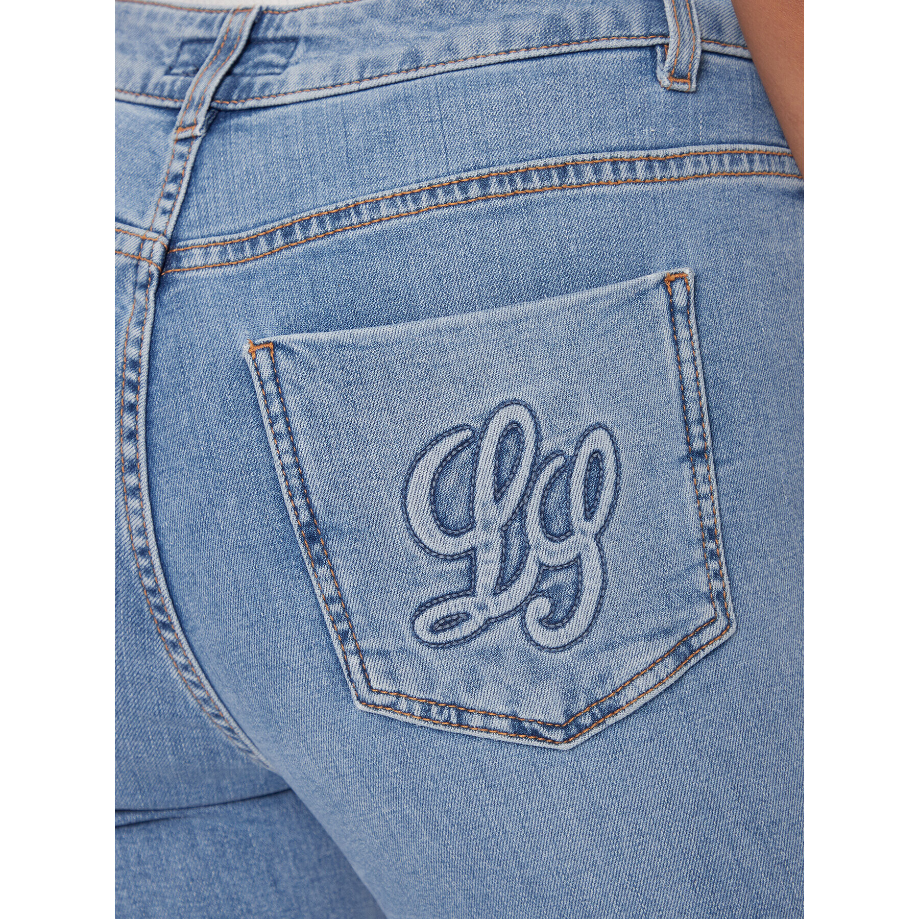 Luisa Spagnoli Дънки Ottuso A 540971 Син Slim Fit - Pepit.bg
