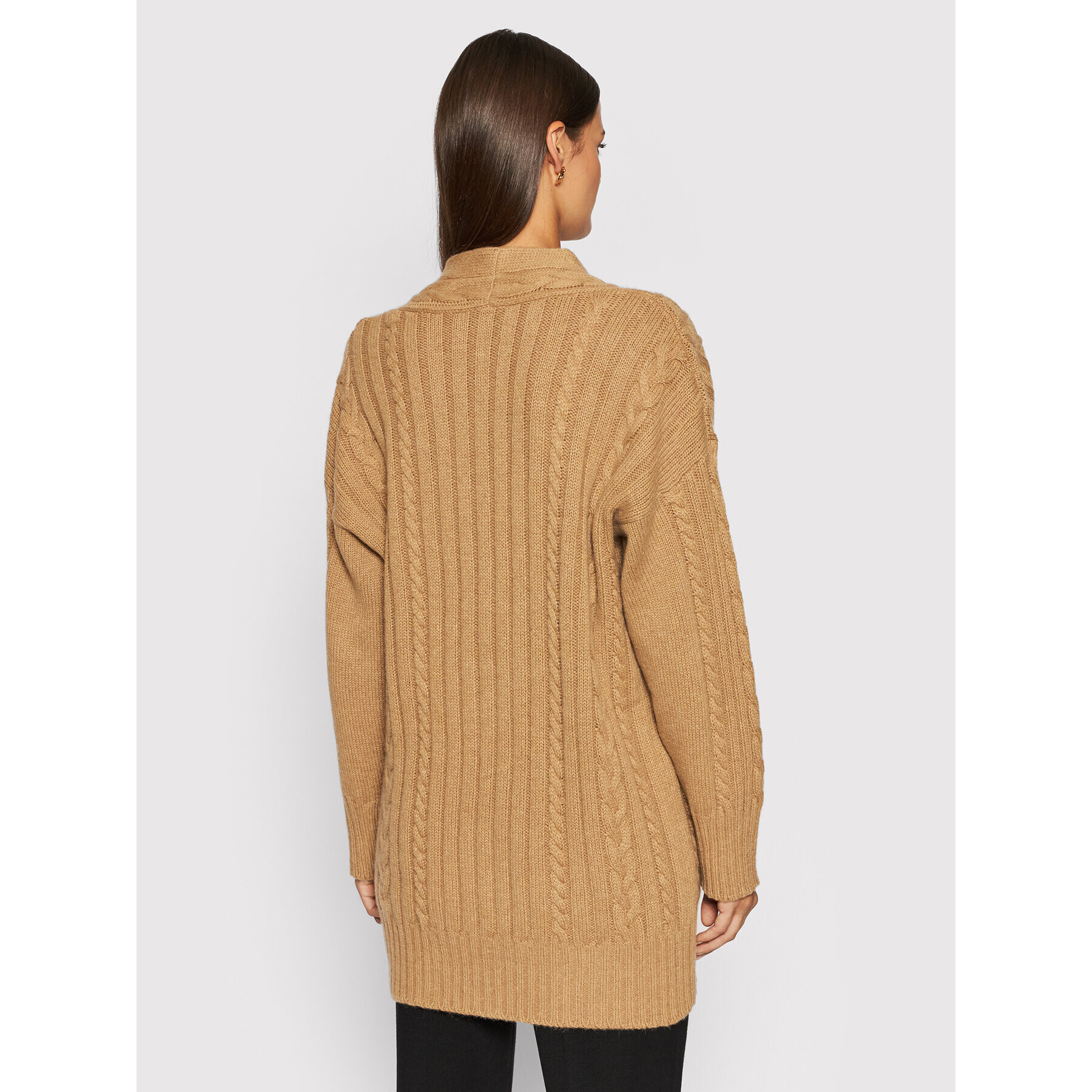 Luisa Spagnoli Кардиган Cant 57359 Кафяв Regular Fit - Pepit.bg