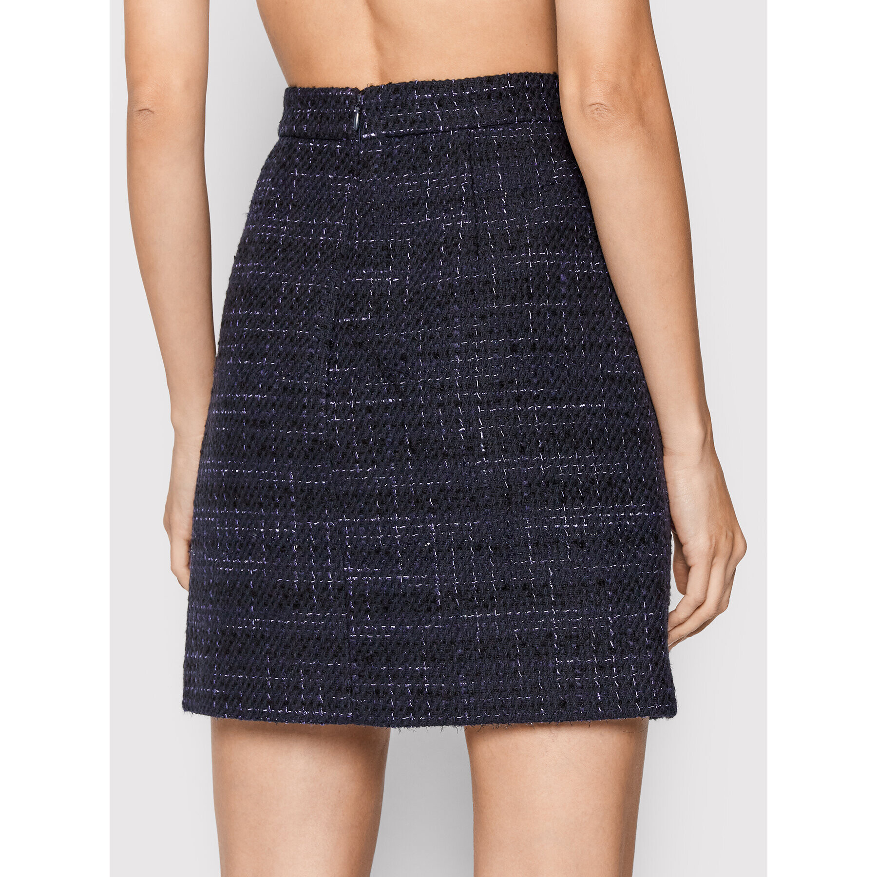 Luisa Spagnoli Мини пола Fruscio 538605 Тъмносин Regular Fit - Pepit.bg
