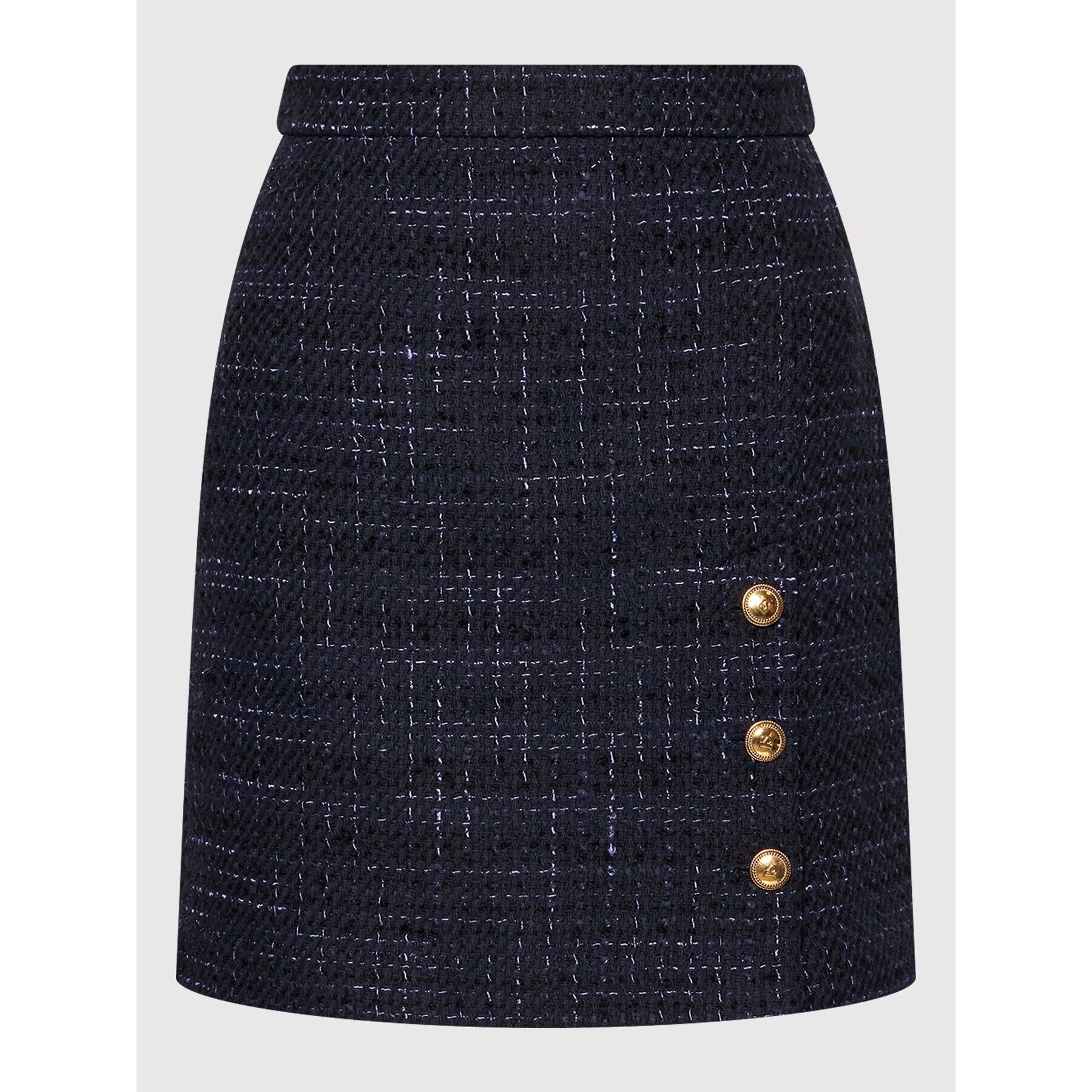 Luisa Spagnoli Мини пола Fruscio 538605 Тъмносин Regular Fit - Pepit.bg