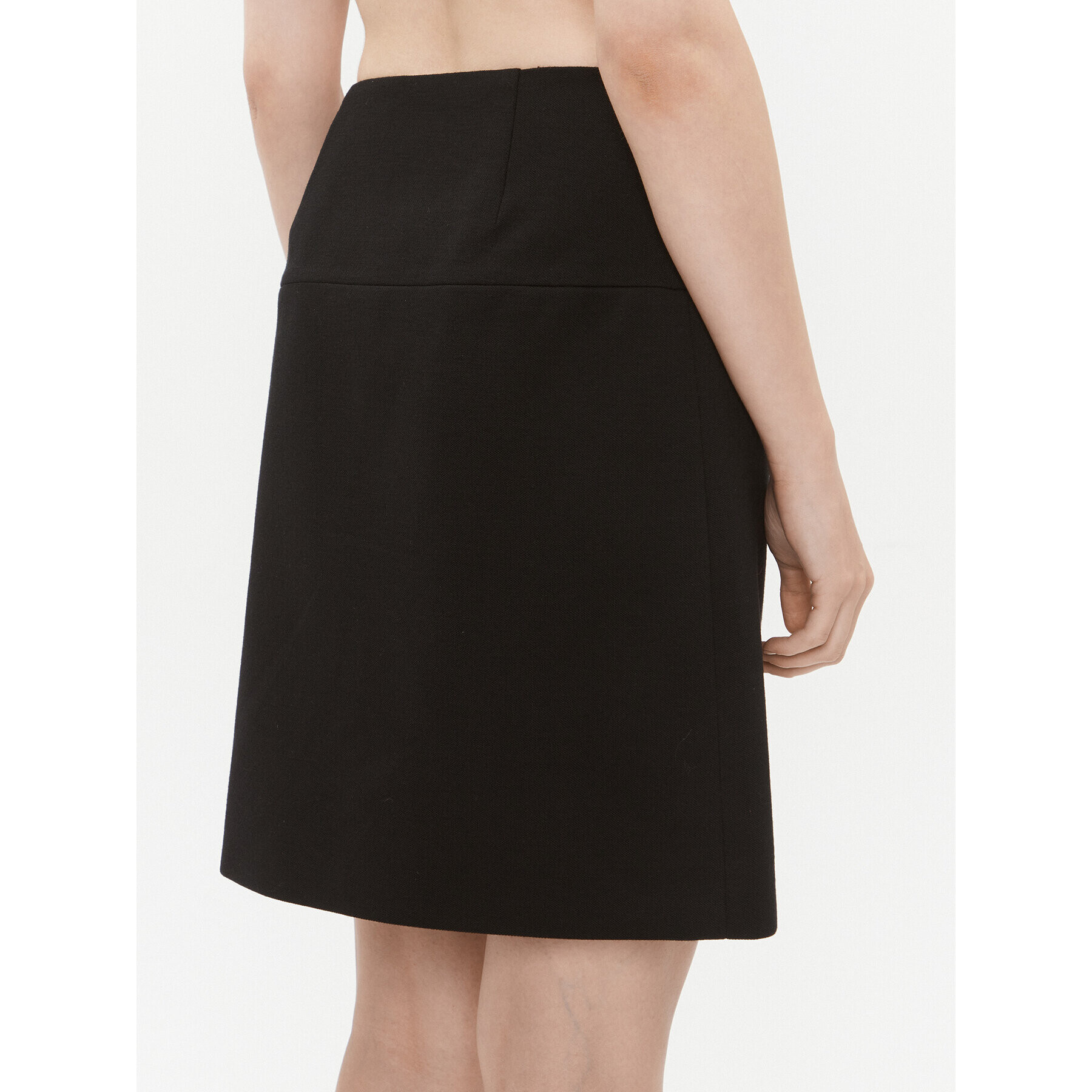 Luisa Spagnoli Мини пола Matrici 540387 Черен Regular Fit - Pepit.bg
