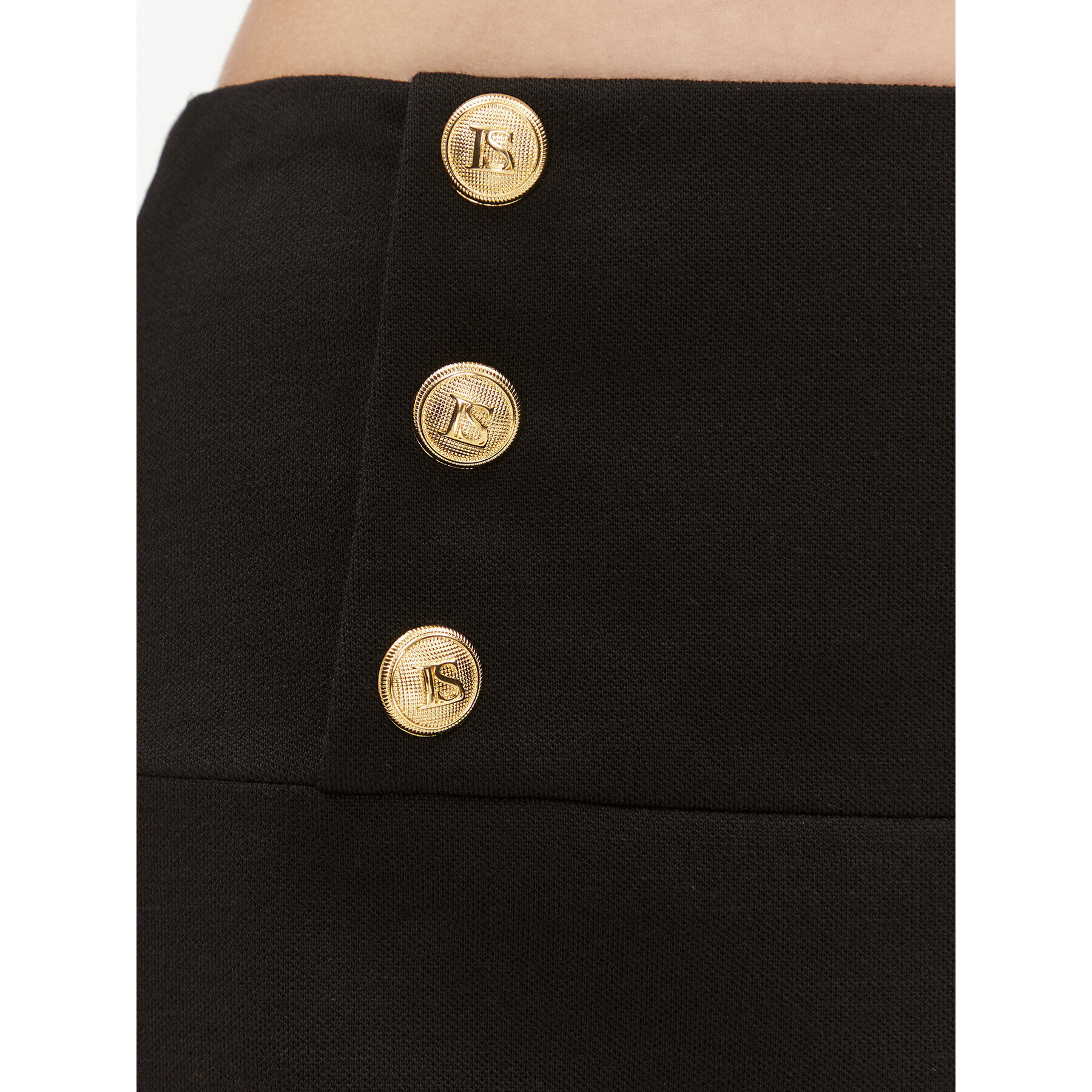 Luisa Spagnoli Мини пола Matrici 540387 Черен Regular Fit - Pepit.bg