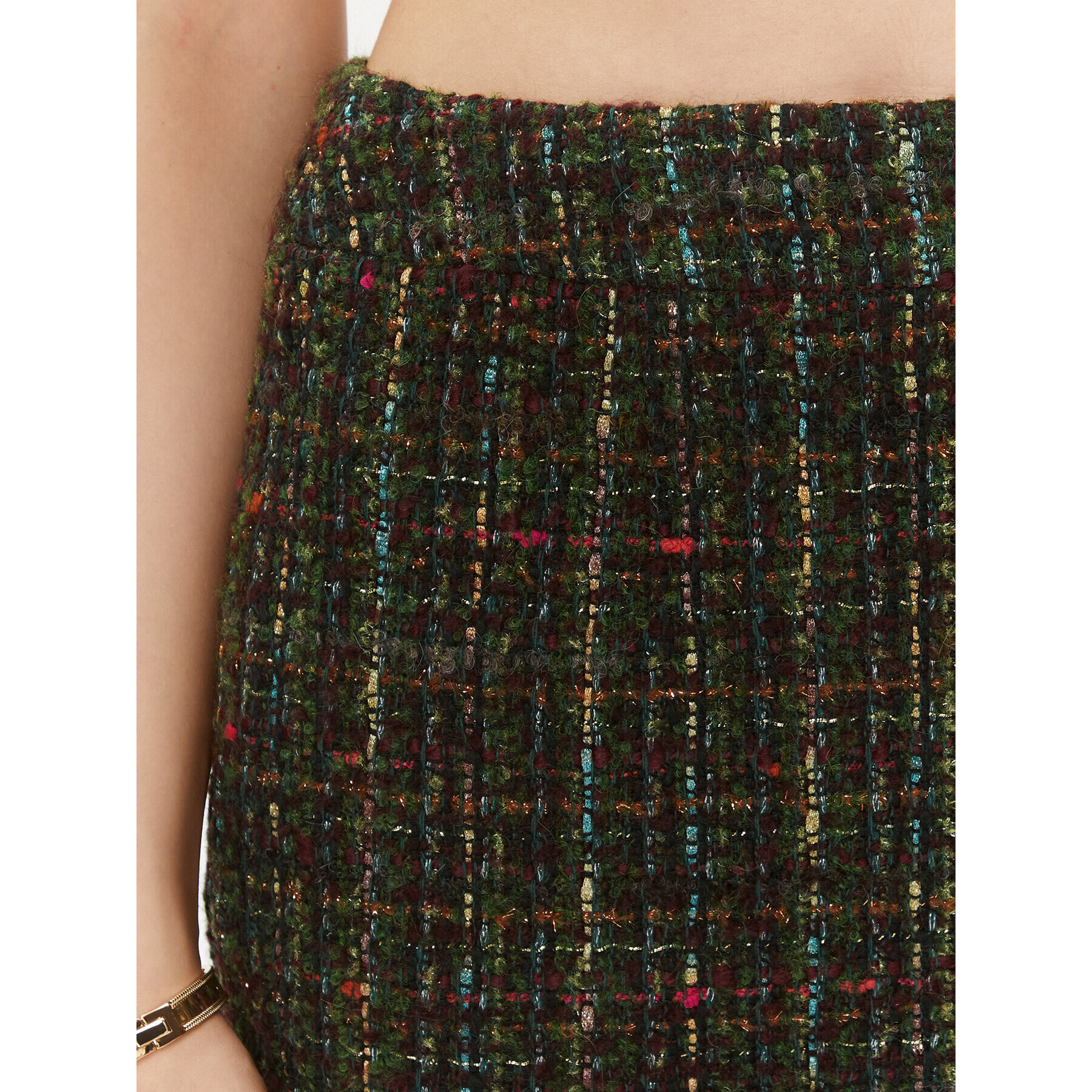 Luisa Spagnoli Пола тип молив Fluviale 540358 Каки Regular Fit - Pepit.bg