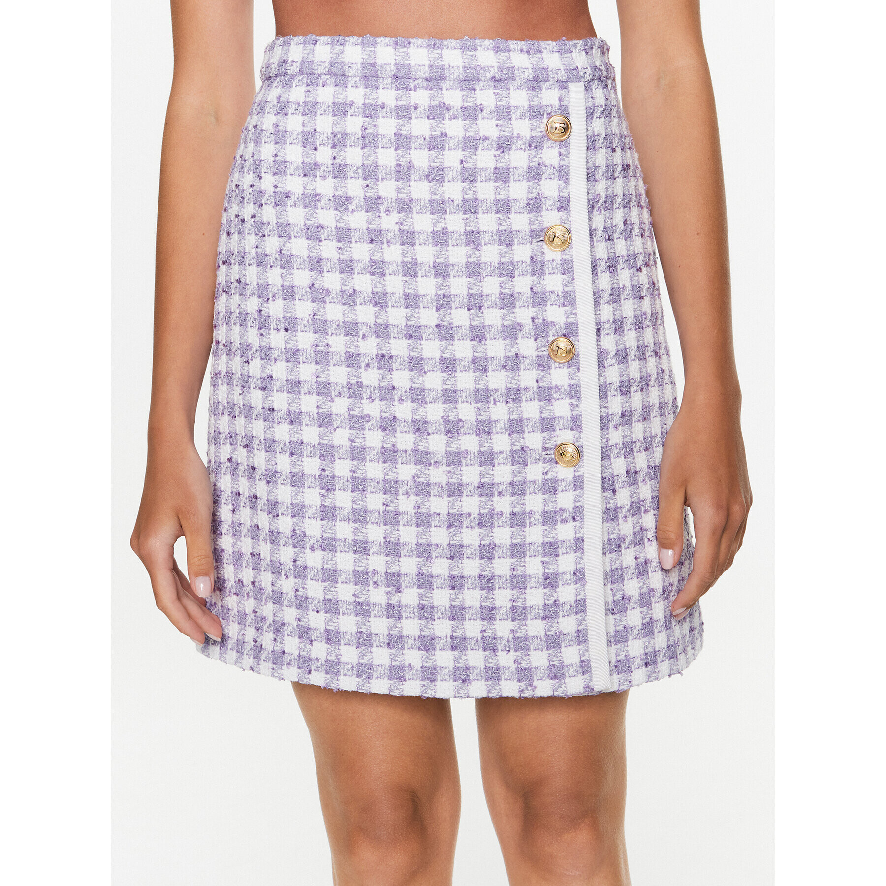 Luisa Spagnoli Пола тип трапец Tulipano 539929 Виолетов Regular Fit - Pepit.bg