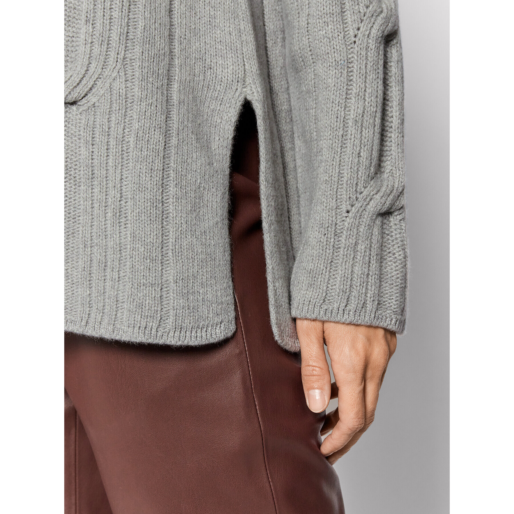 Luisa Spagnoli Поло Chira 057407 Сив Regular Fit - Pepit.bg