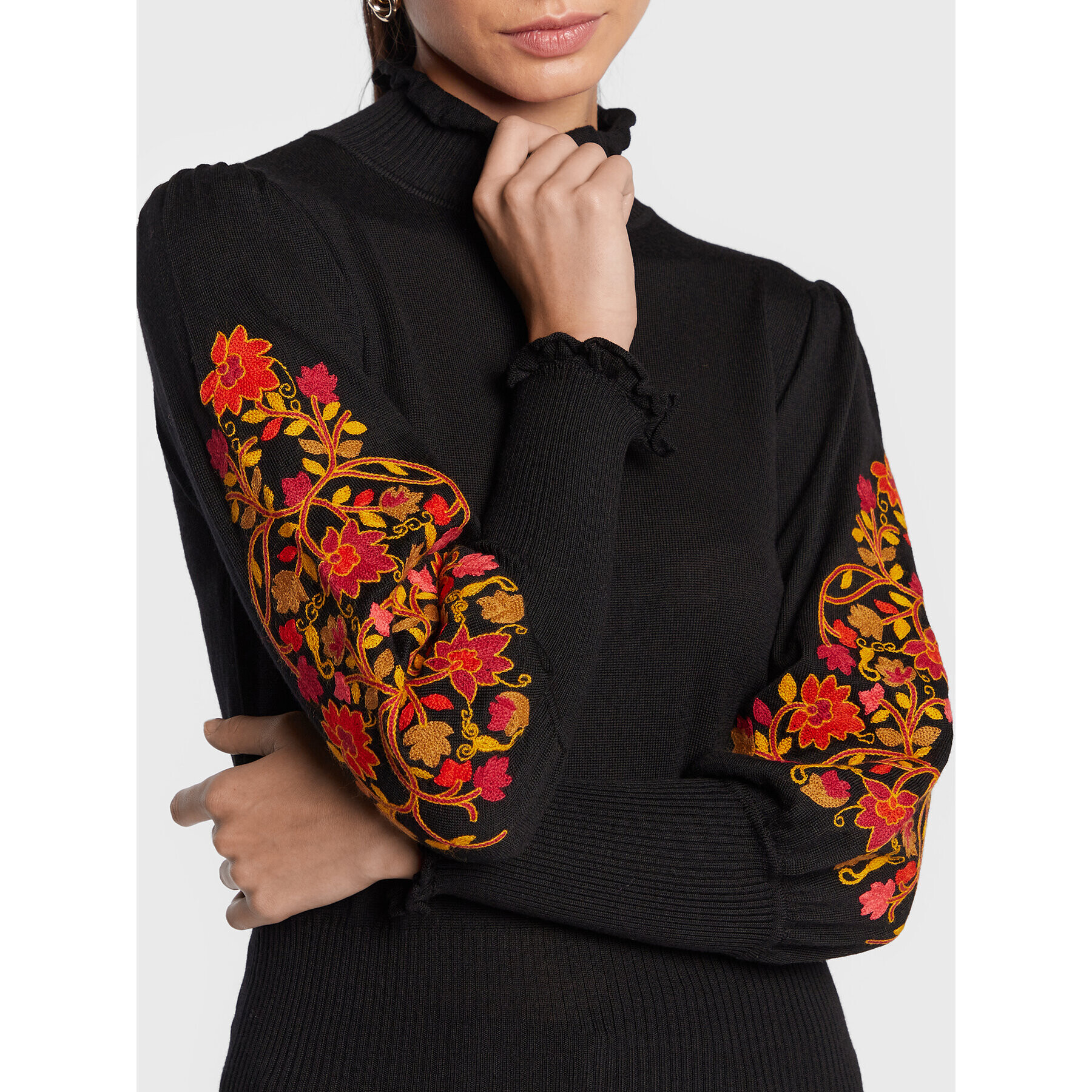 Luisa Spagnoli Поло Moca 0577015 Черен Regular Fit - Pepit.bg