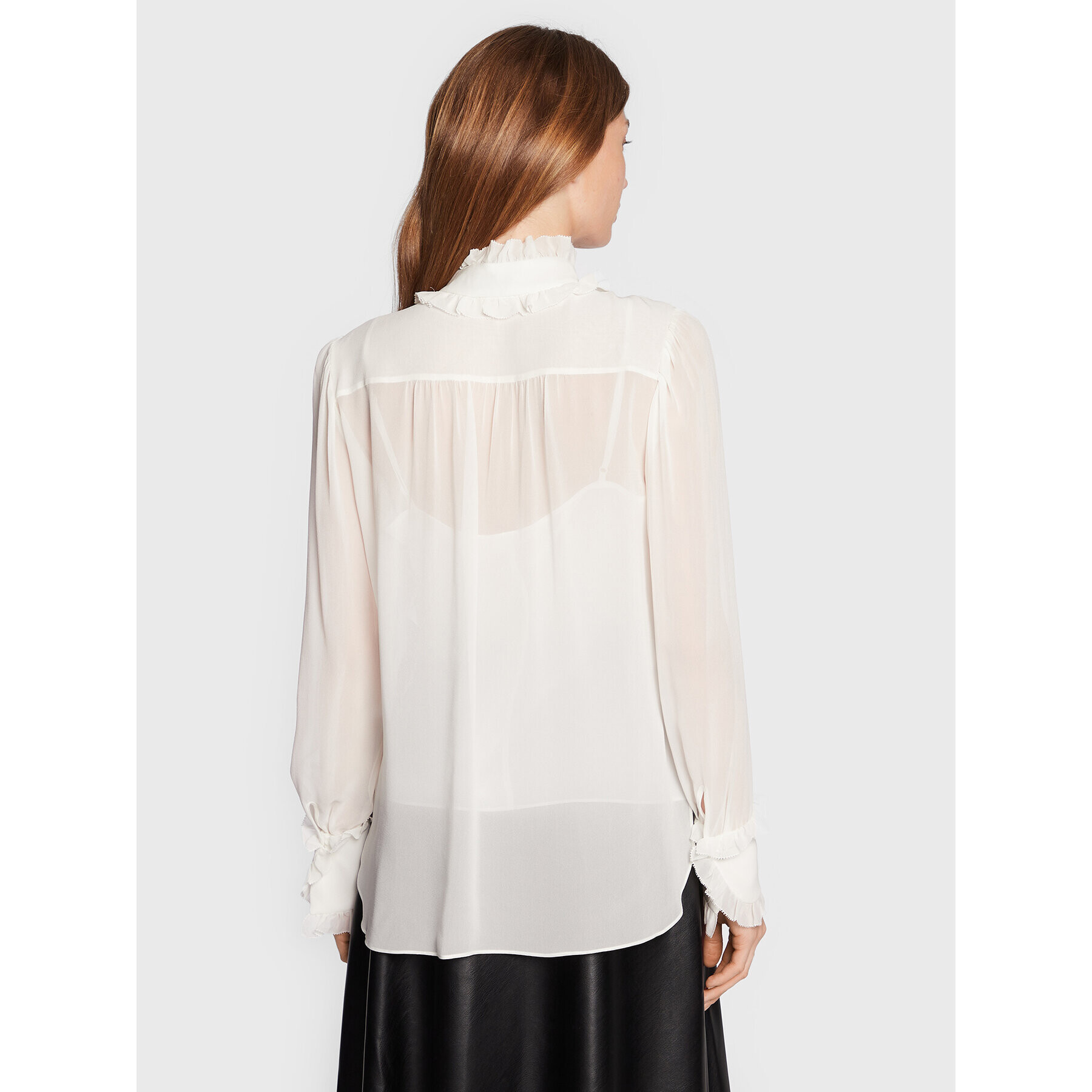Luisa Spagnoli Риза Lucca 5393517 Бял Regular Fit - Pepit.bg