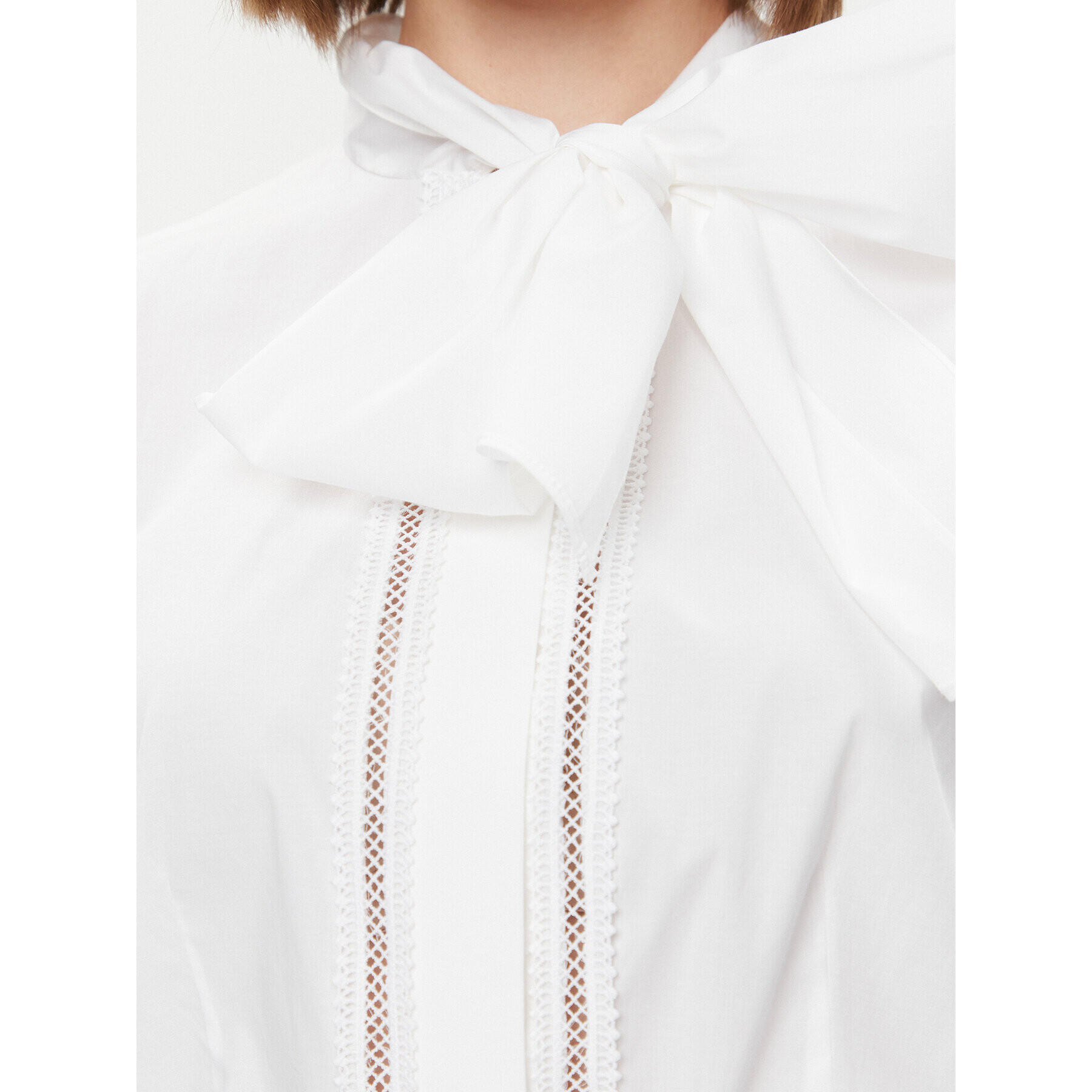 Luisa Spagnoli Риза Ludmilla 540535 Бял Regular Fit - Pepit.bg