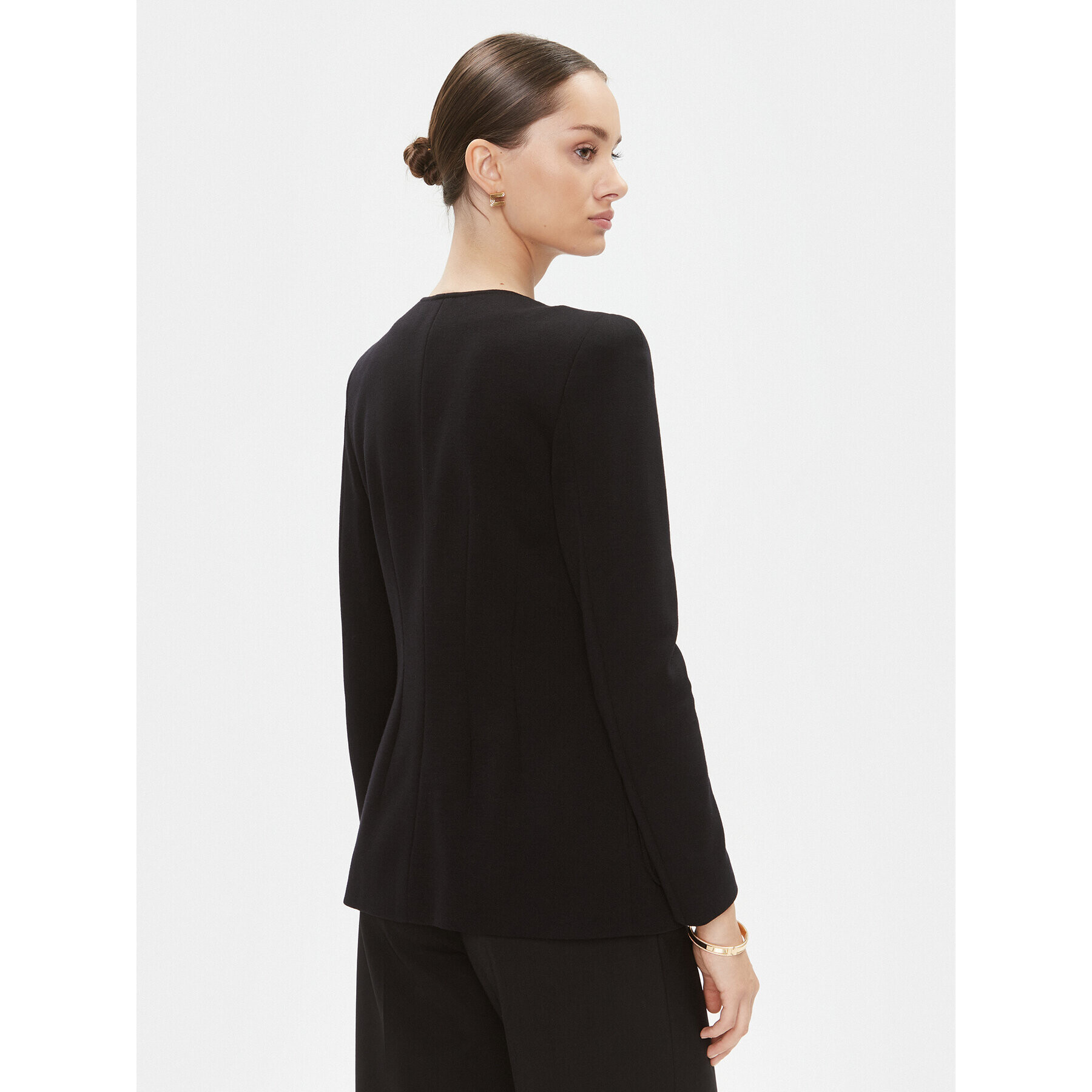 Luisa Spagnoli Сако Mimica 540255 Черен Regular Fit - Pepit.bg