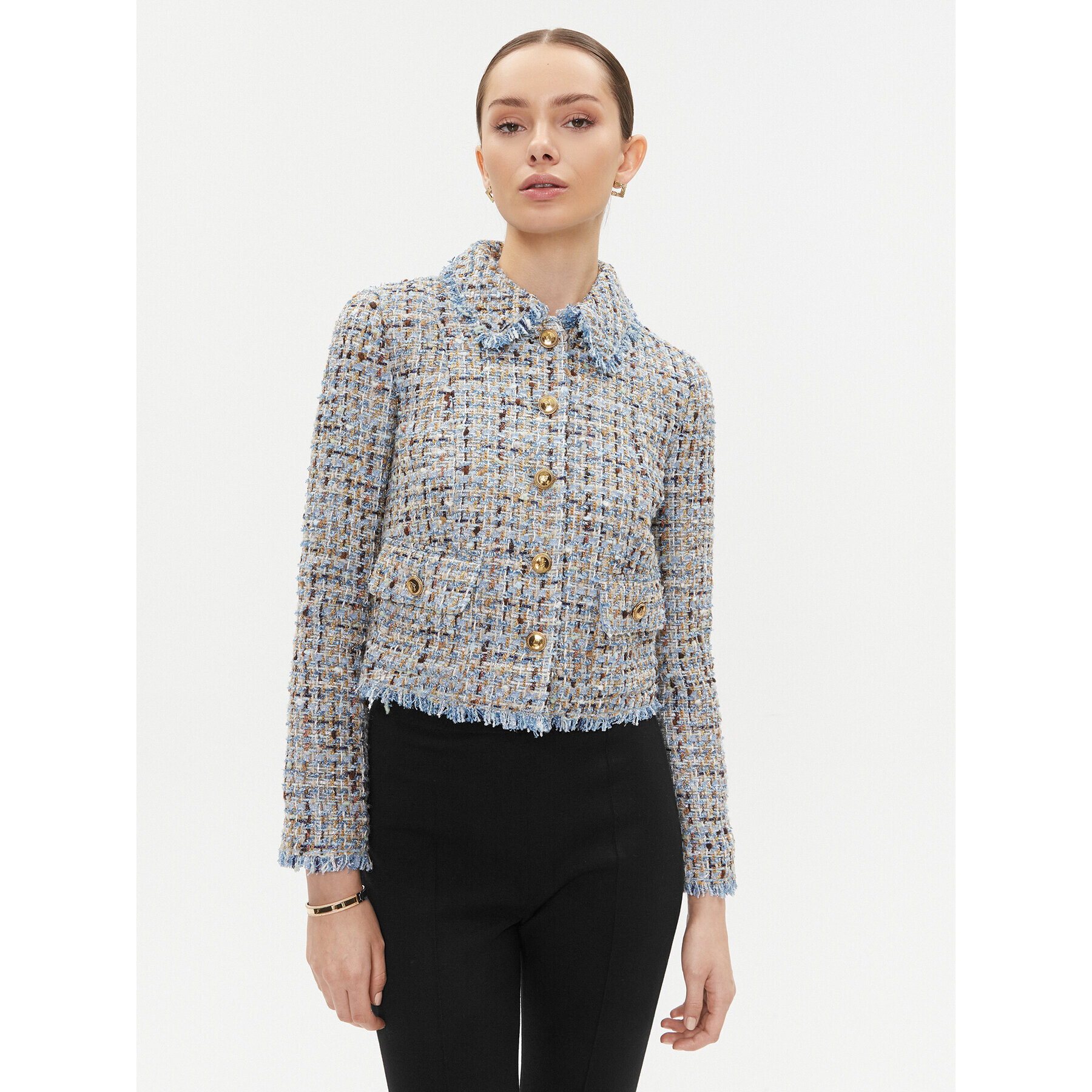 Luisa Spagnoli Сако Sevoli 540313 Син Regular Fit - Pepit.bg