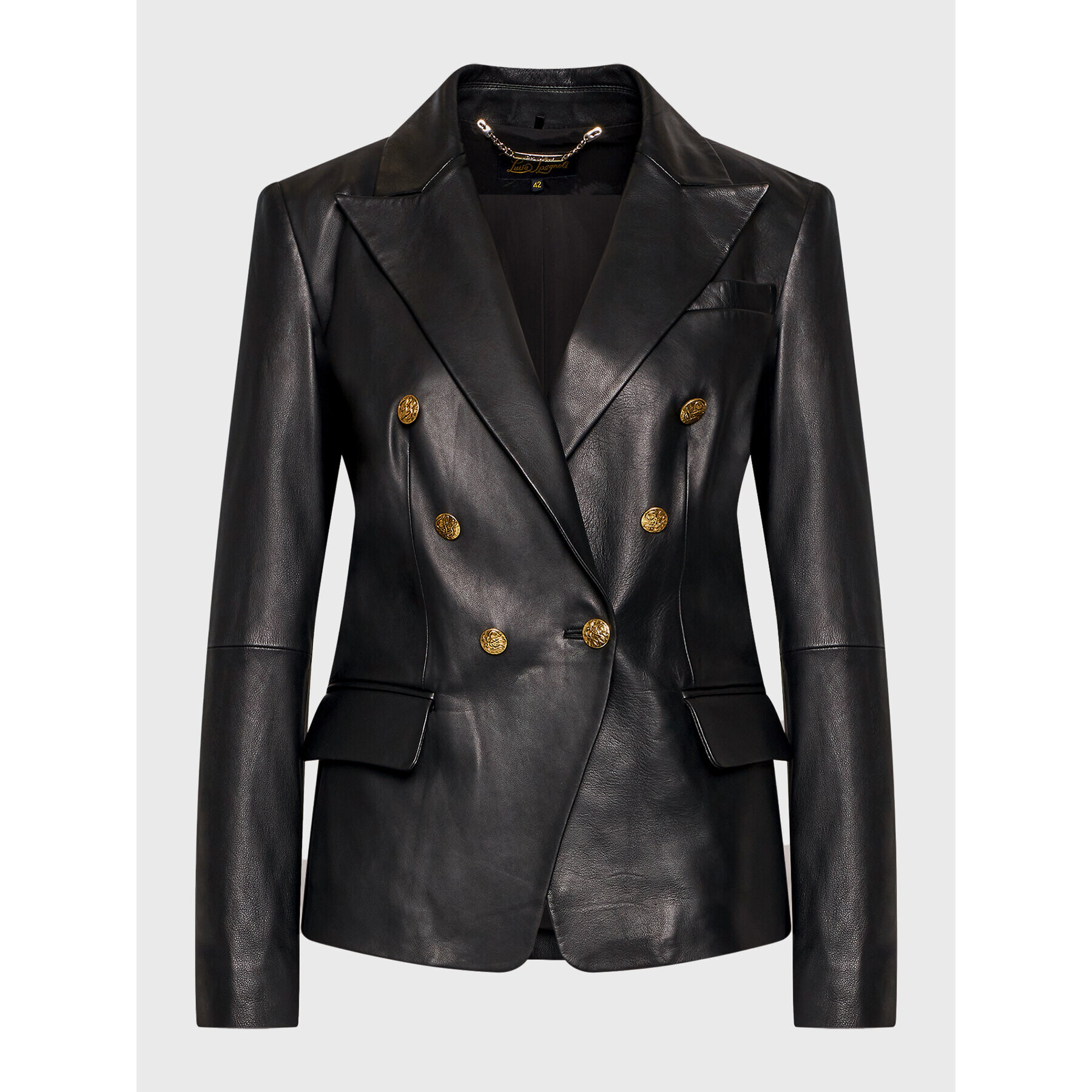 Luisa Spagnoli Сако Sofocle 5392154 Черен Slim Fit - Pepit.bg
