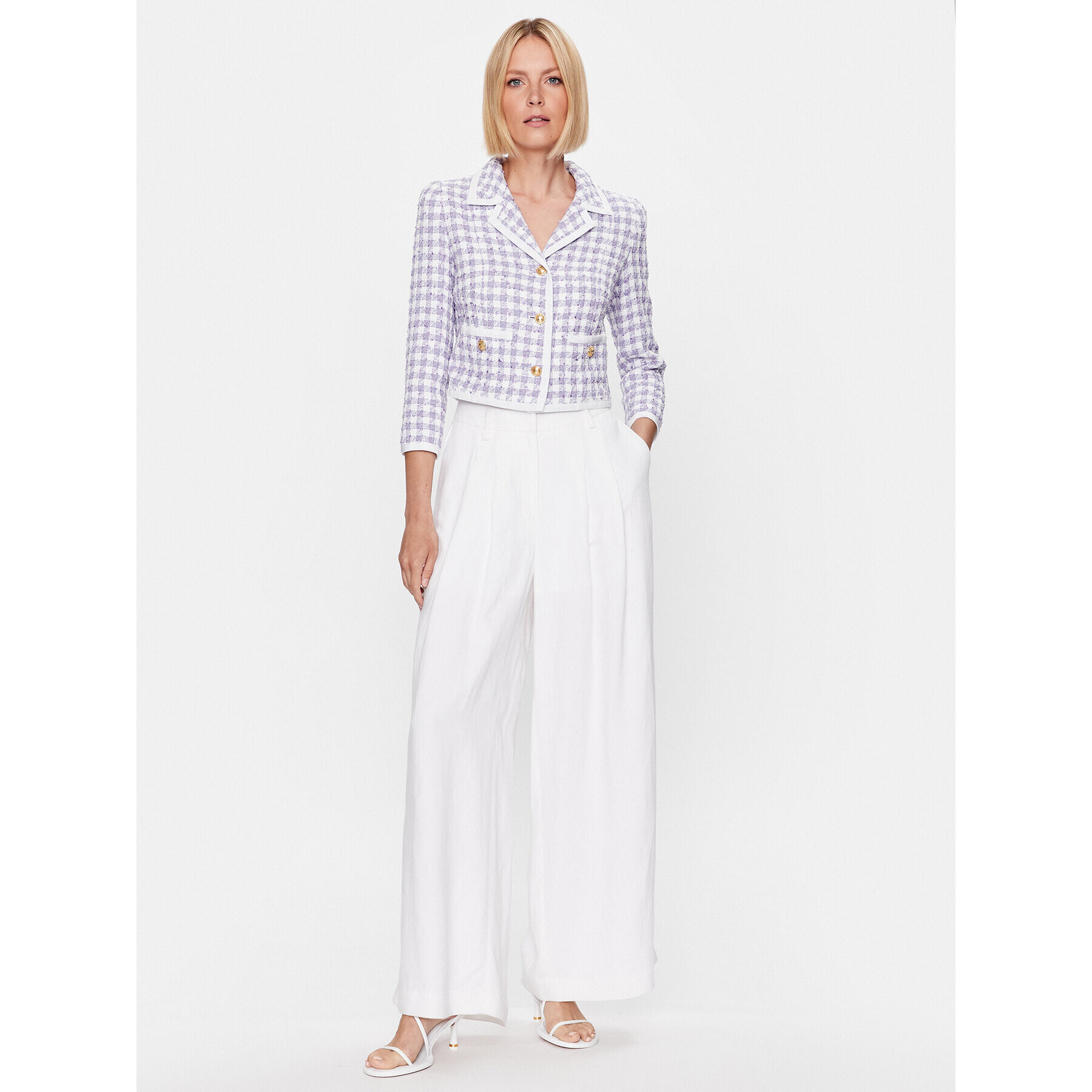 Luisa Spagnoli Сако Volonta 539734 Виолетов Regular Fit - Pepit.bg