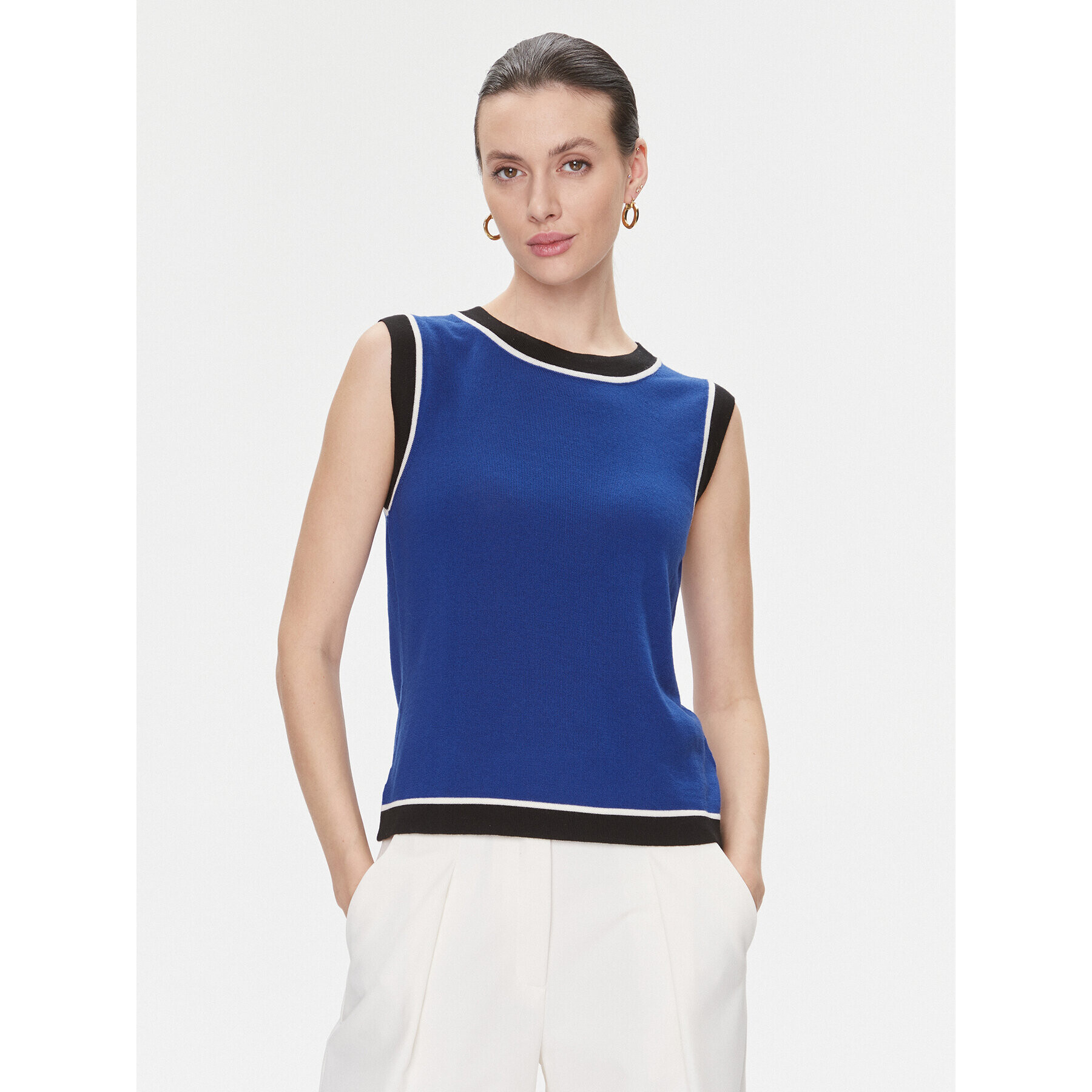 Luisa Spagnoli топ Mastri 58102 Син Regular Fit - Pepit.bg